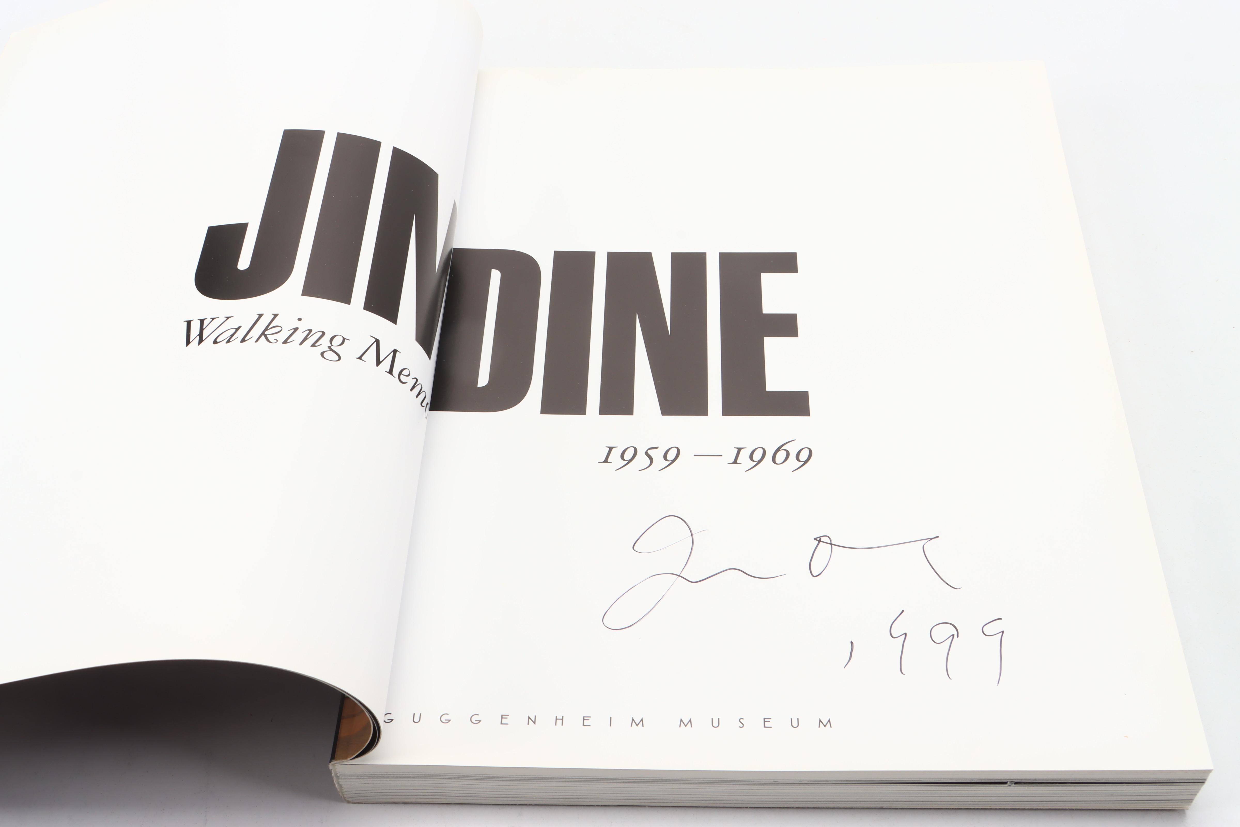 Artist Signed First Edition "Jim Dine: Five Themes" by Graham Beal and More