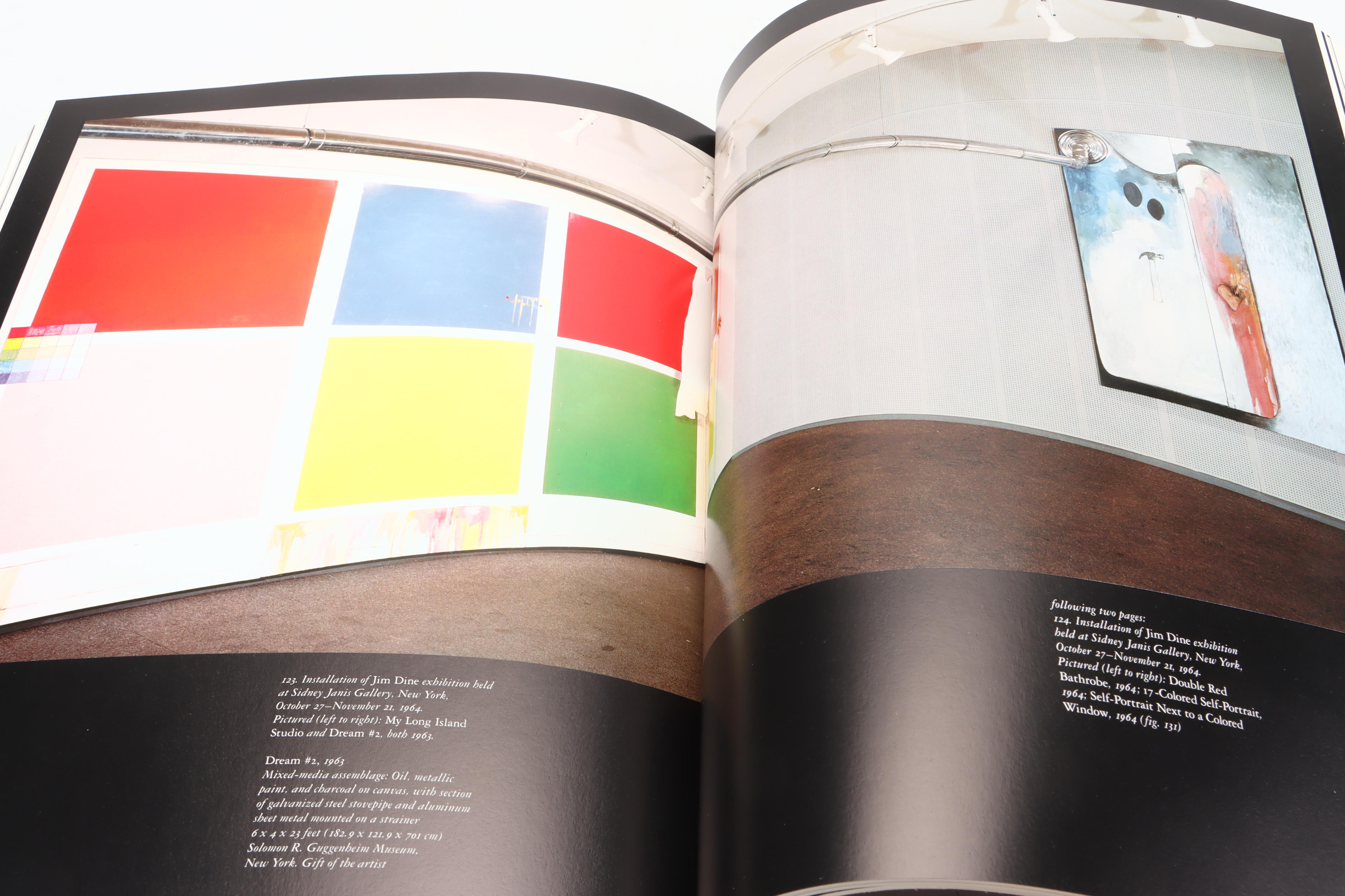 Artist Signed First Edition "Jim Dine: Five Themes" by Graham Beal and More