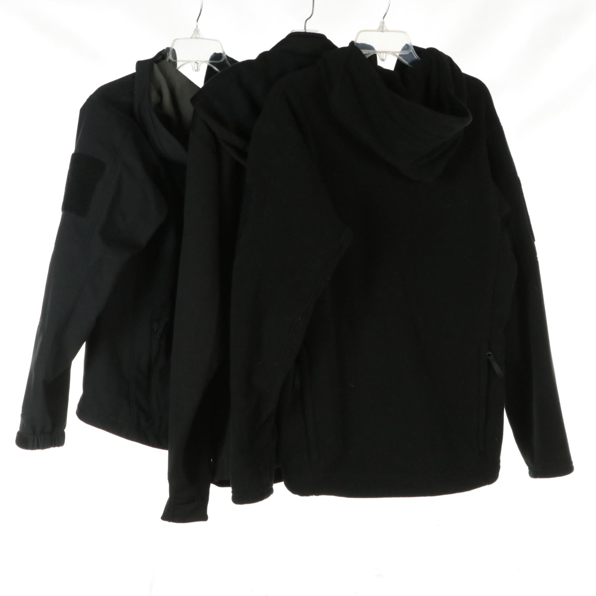 Men's Forged Clothing and Tadgear Zip-Front Hooded Jackets