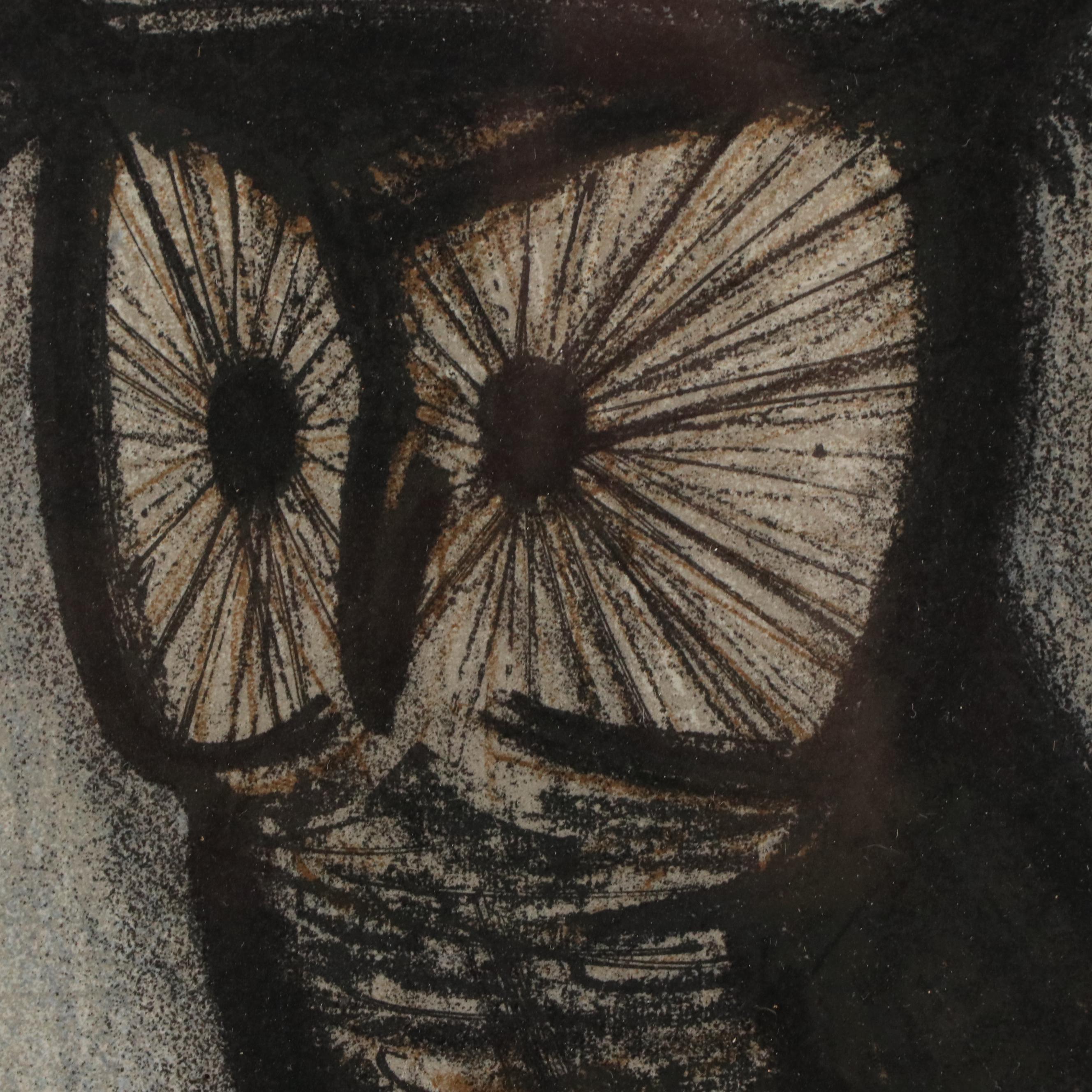 Lithograph After Bernard Buffet "Little Owl"