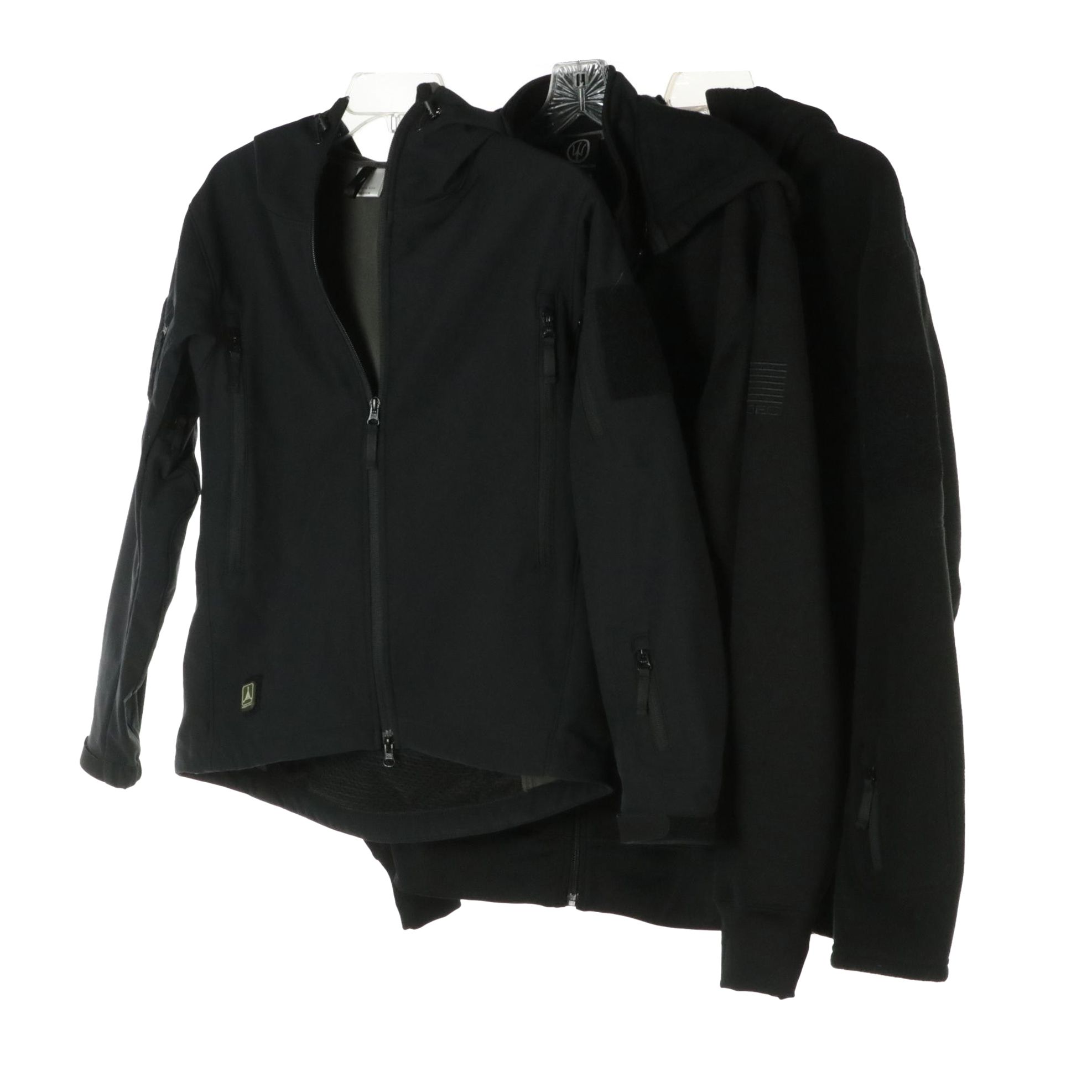 Men's Forged Clothing and Tadgear Zip-Front Hooded Jackets