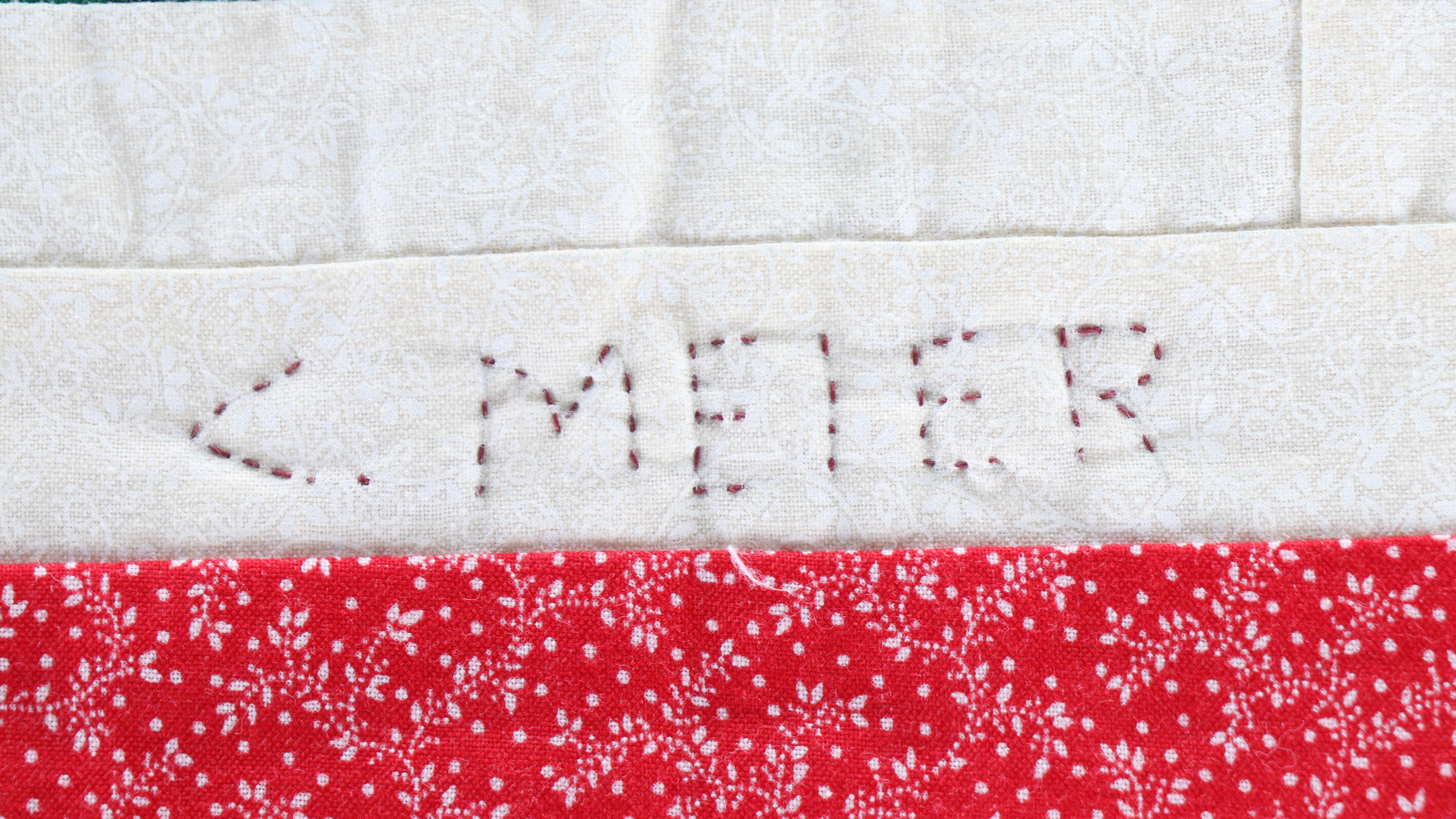 Cacilda Meier Artisan Hanging Quilt and Table Runner "Christmas Tree Quartet"