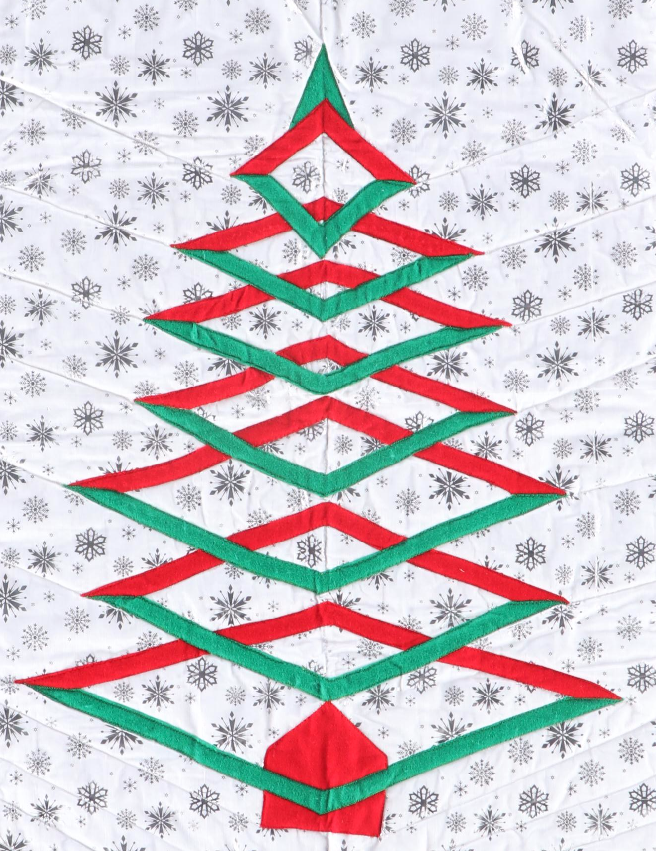 Cacilda Meier Artisan "Sparkle Christmas Tree" and Other Hanging Quilt