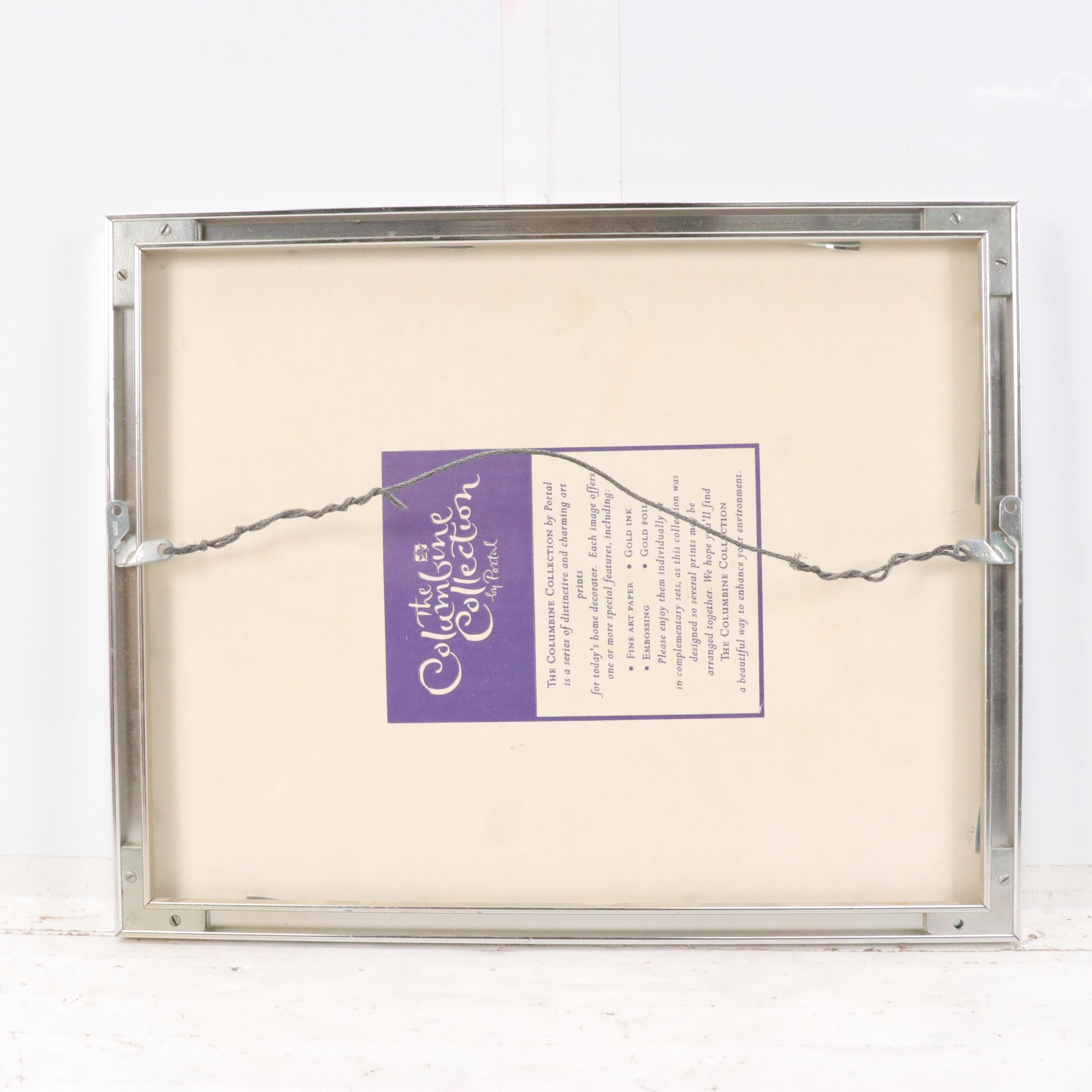 Embellished Offset Lithograph Map After Claes Janszoon Visscher