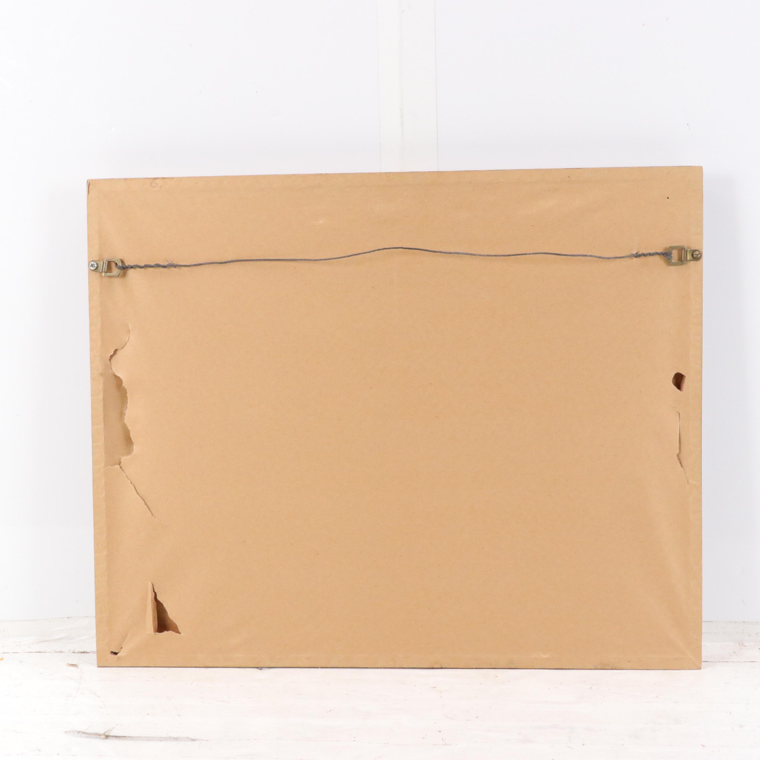 Walter Sorge Watercolor Painting "Angels, Jan. 16, 1992"