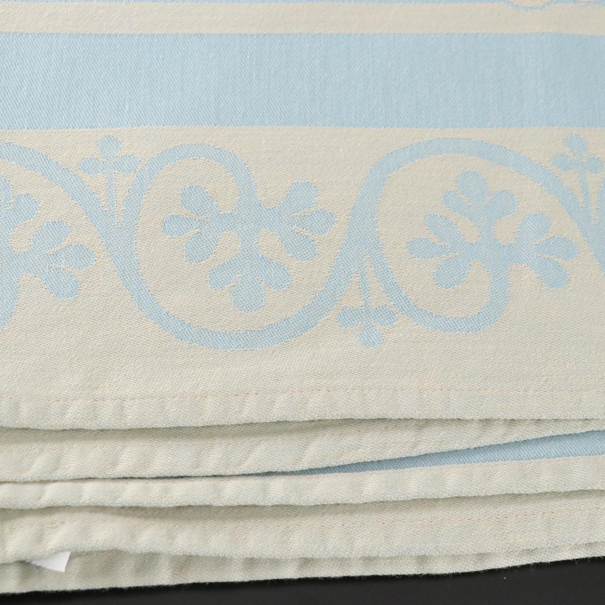 Yves Delorme Cotton Tablecloth & Napkins