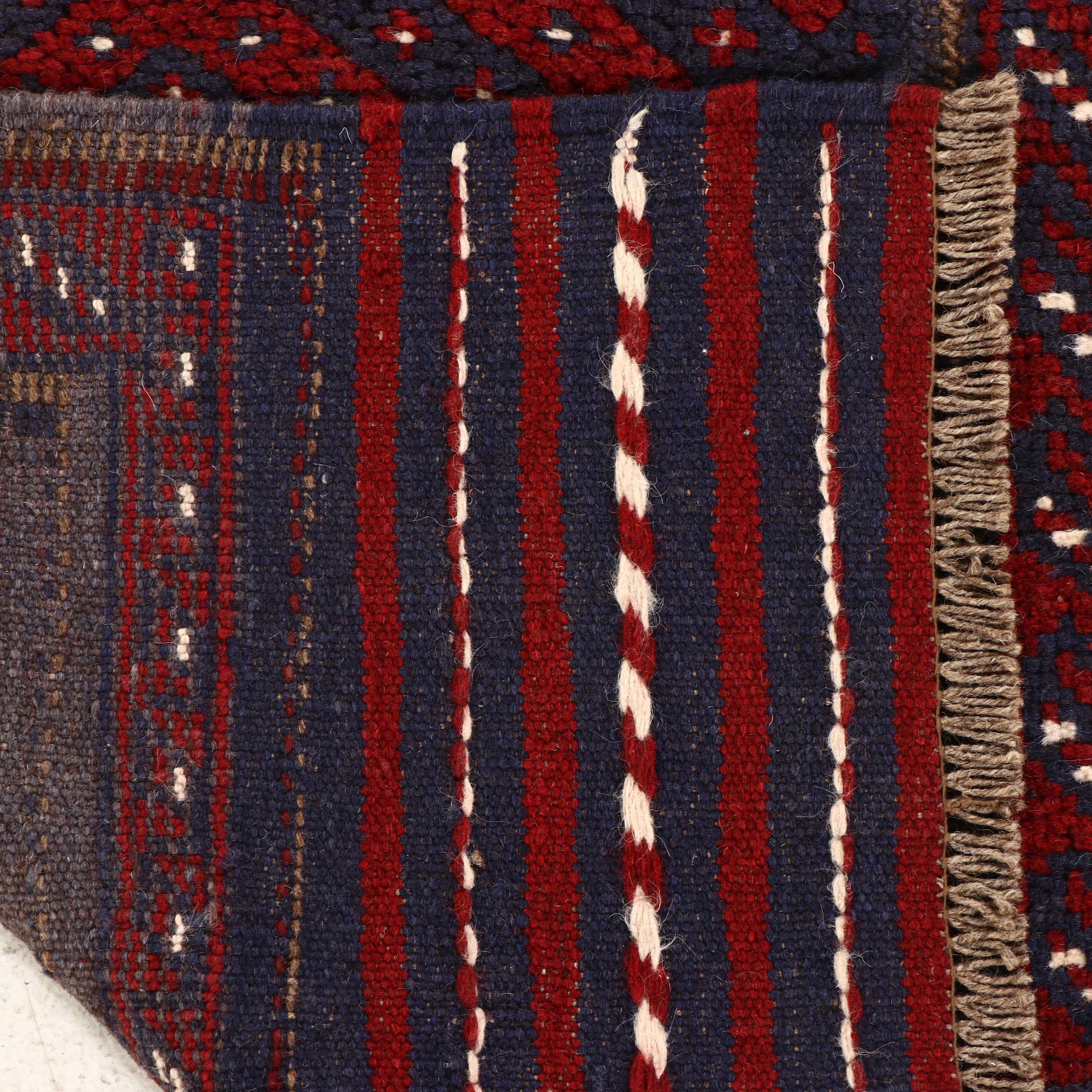 2'1 x 7'8 Handwoven Afghan Mashwani Carpet Runner