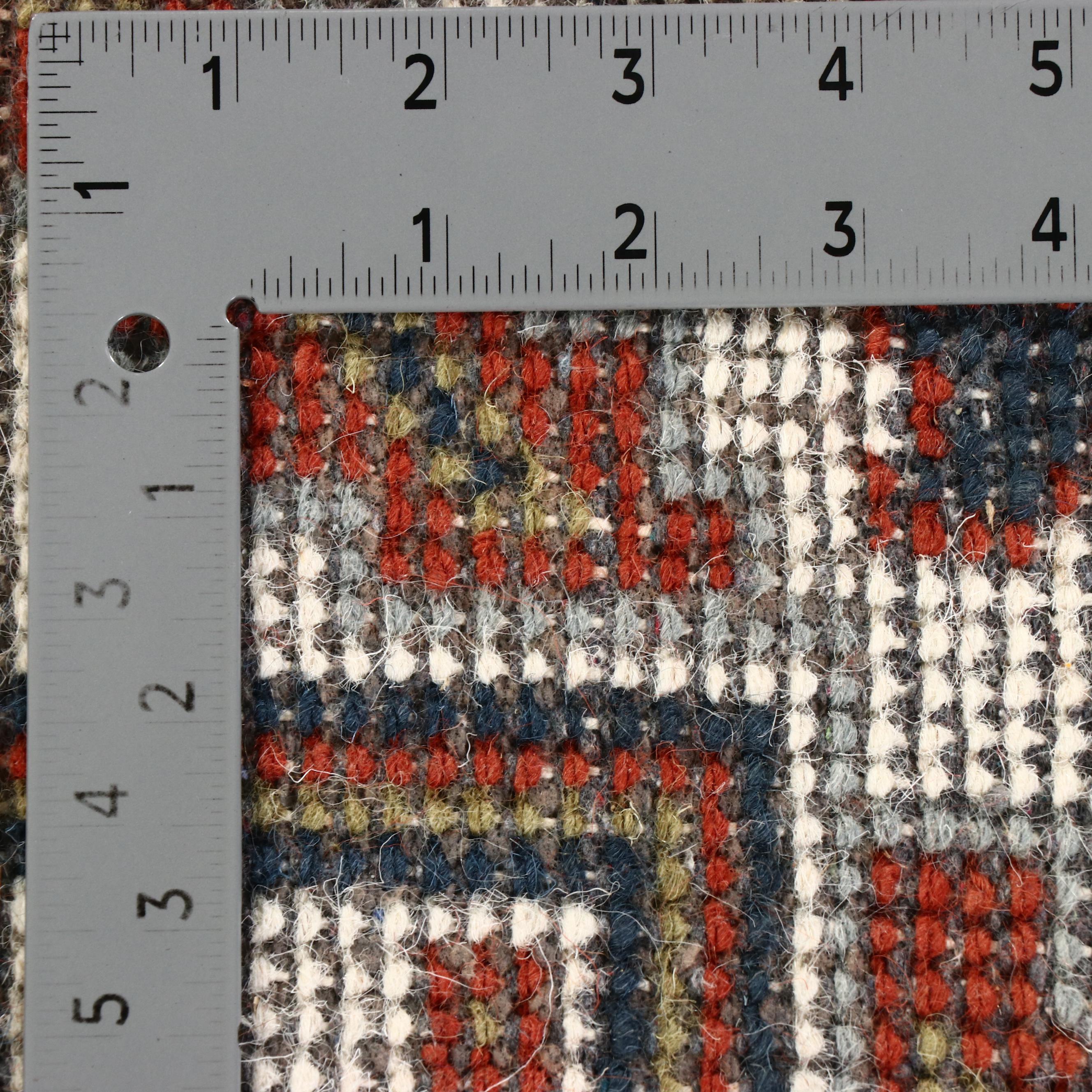 2'5 x 6'3 Hand-Knotted Afghan Kazak Carpet Runner