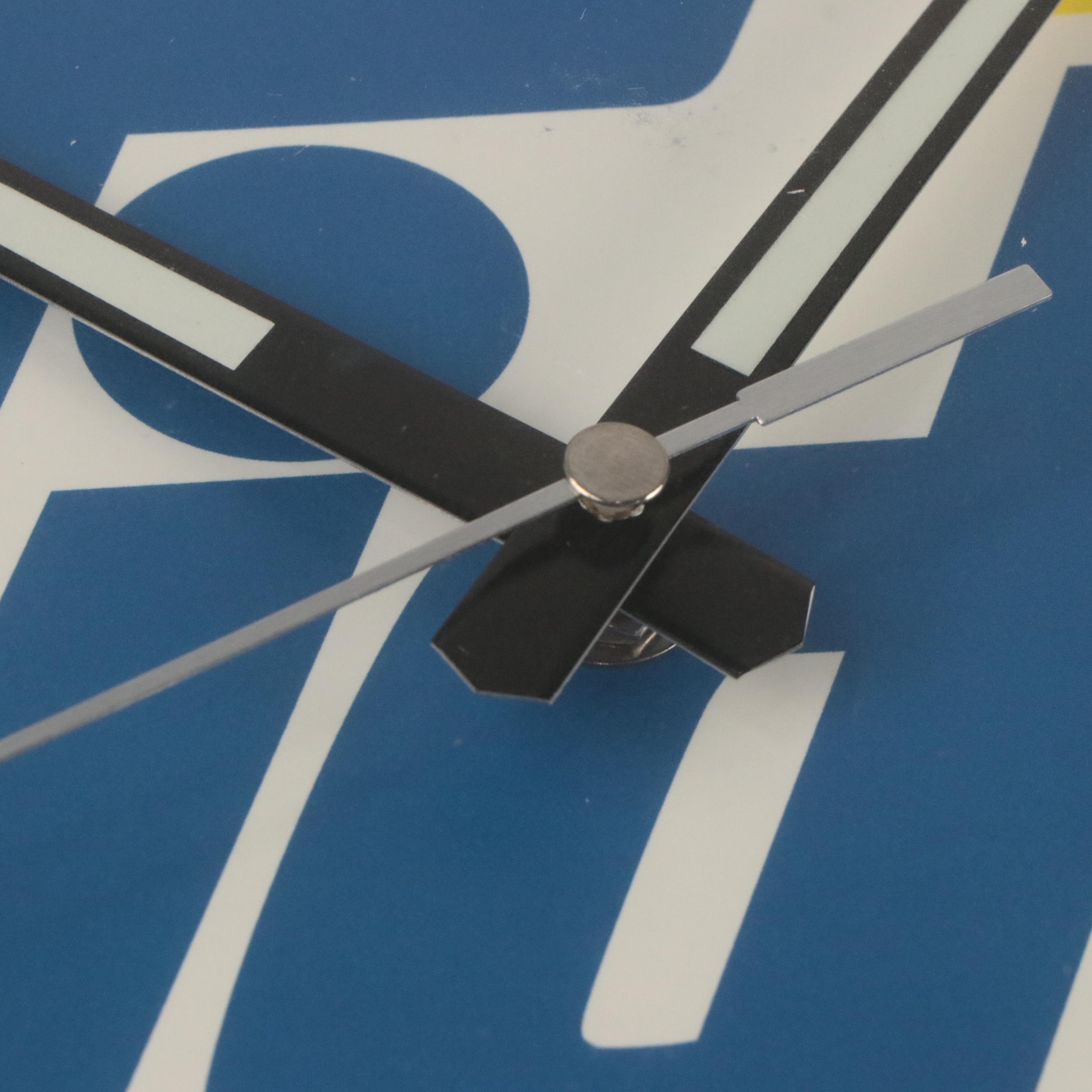 Tide Racing Advertising Illuminated Wall Clock