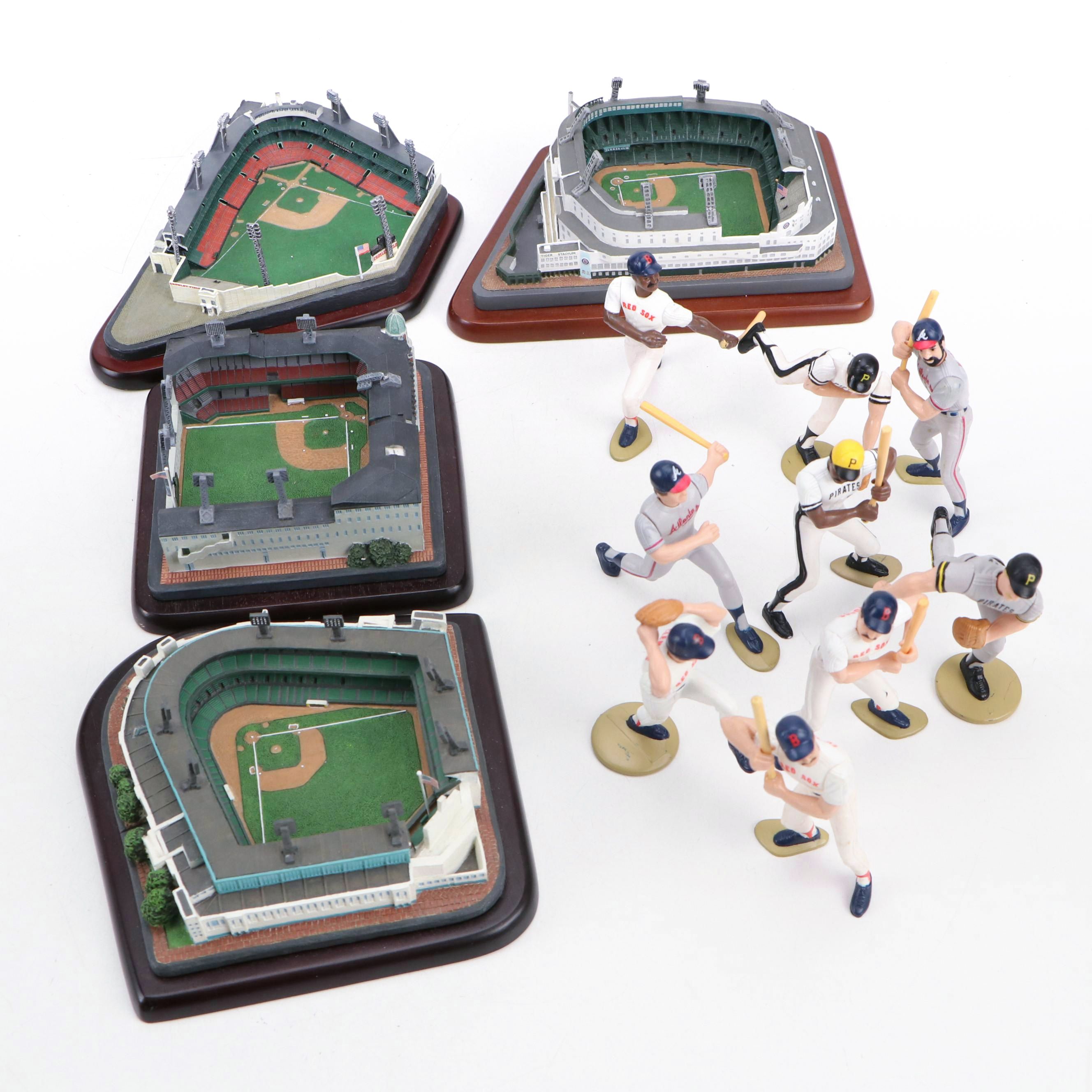 Danbury Mint Baseball Stadium Models, MLB Red Sox, Pirates, More Action Figures