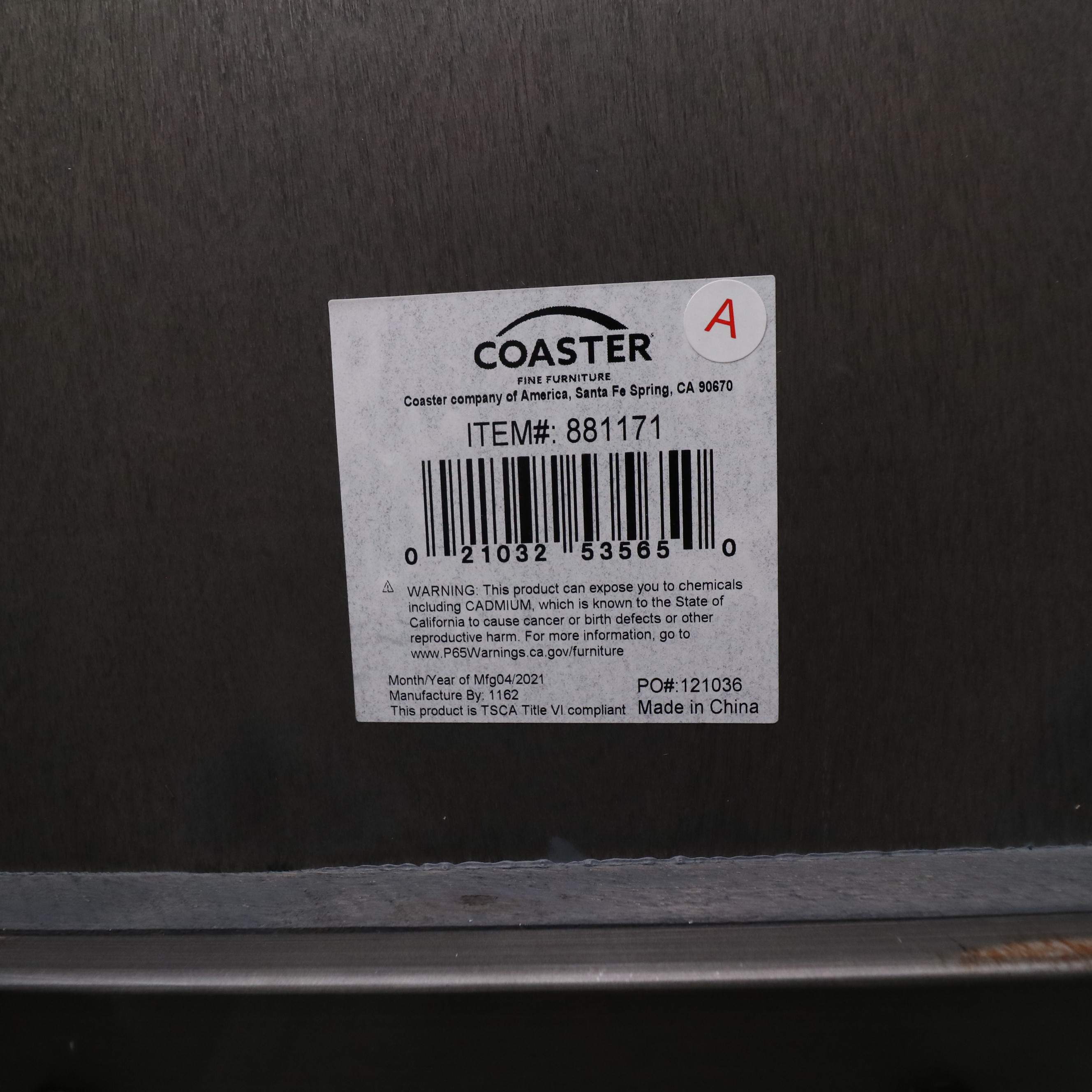 Coaster "Delmar" Adjustable Writing Table and Williams-Sonoma Desk Chair