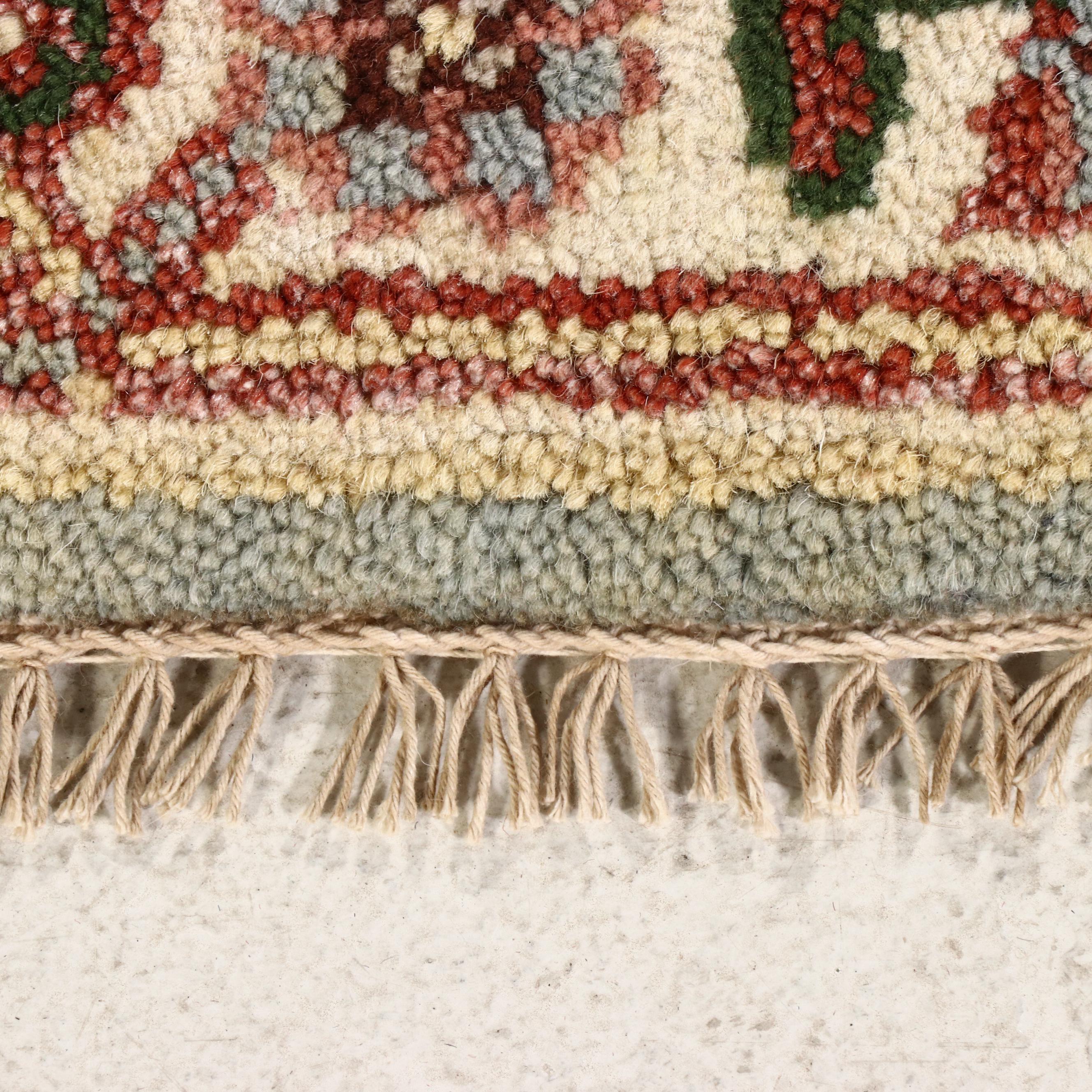 2'5 x 6'6 Hand-Knotted Indo-Persian Serapi Carpet Runner