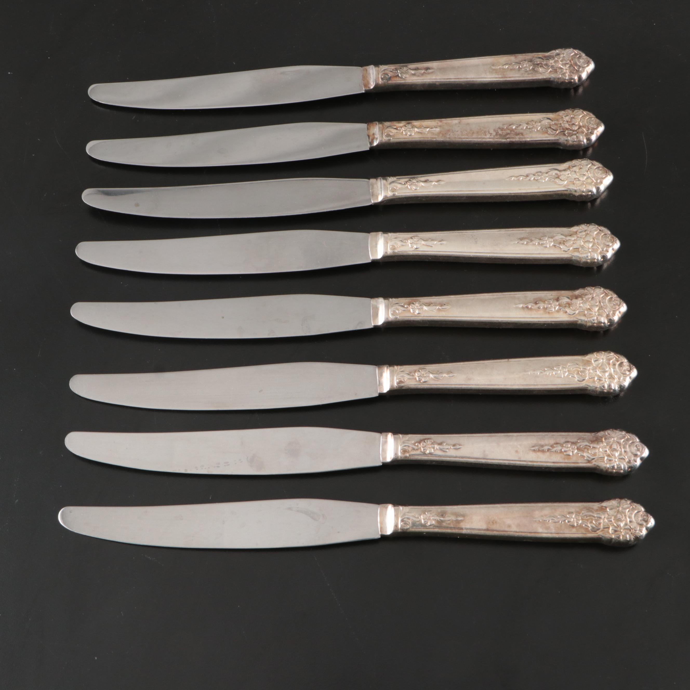 King Edward Silver Plate Flatware in Tarnish Resistant Chest