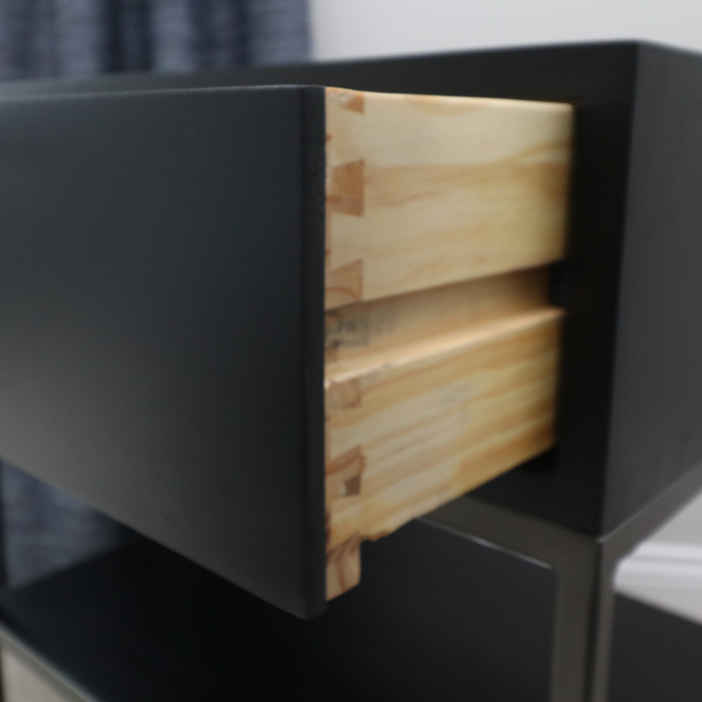 Four Hands "Trey" Industrial Style Nightstands, Pair