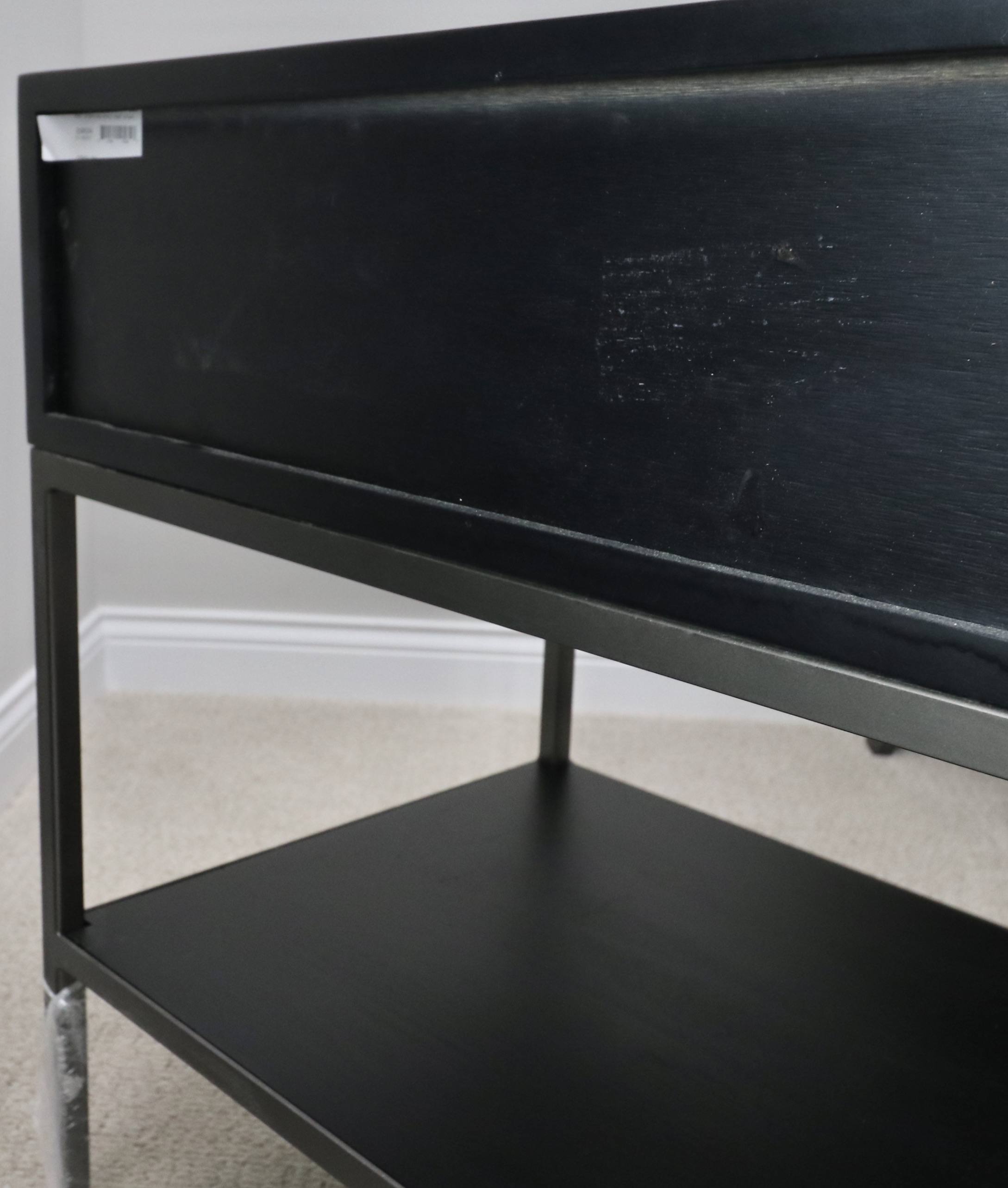 Four Hands "Trey" Industrial Style Nightstands, Pair