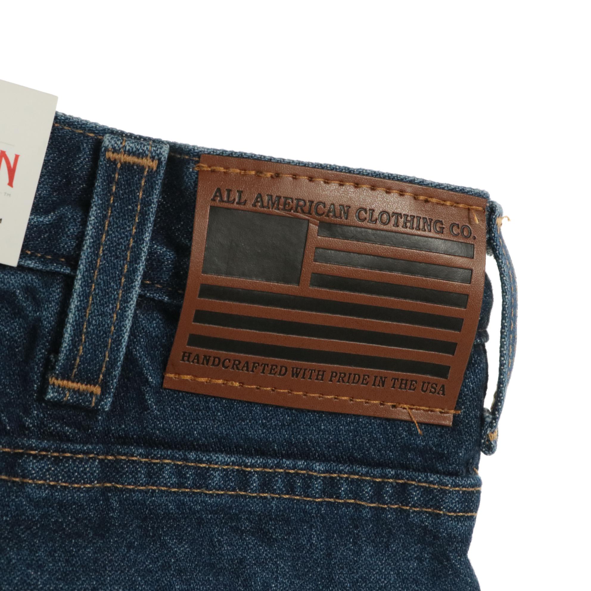 Men's All American Clothing Co. Straight Fit Denim Jeans