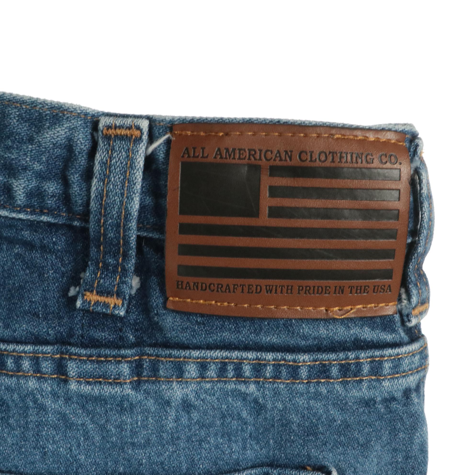 Men's All American Clothing Co. Straight Fit Denim Jeans