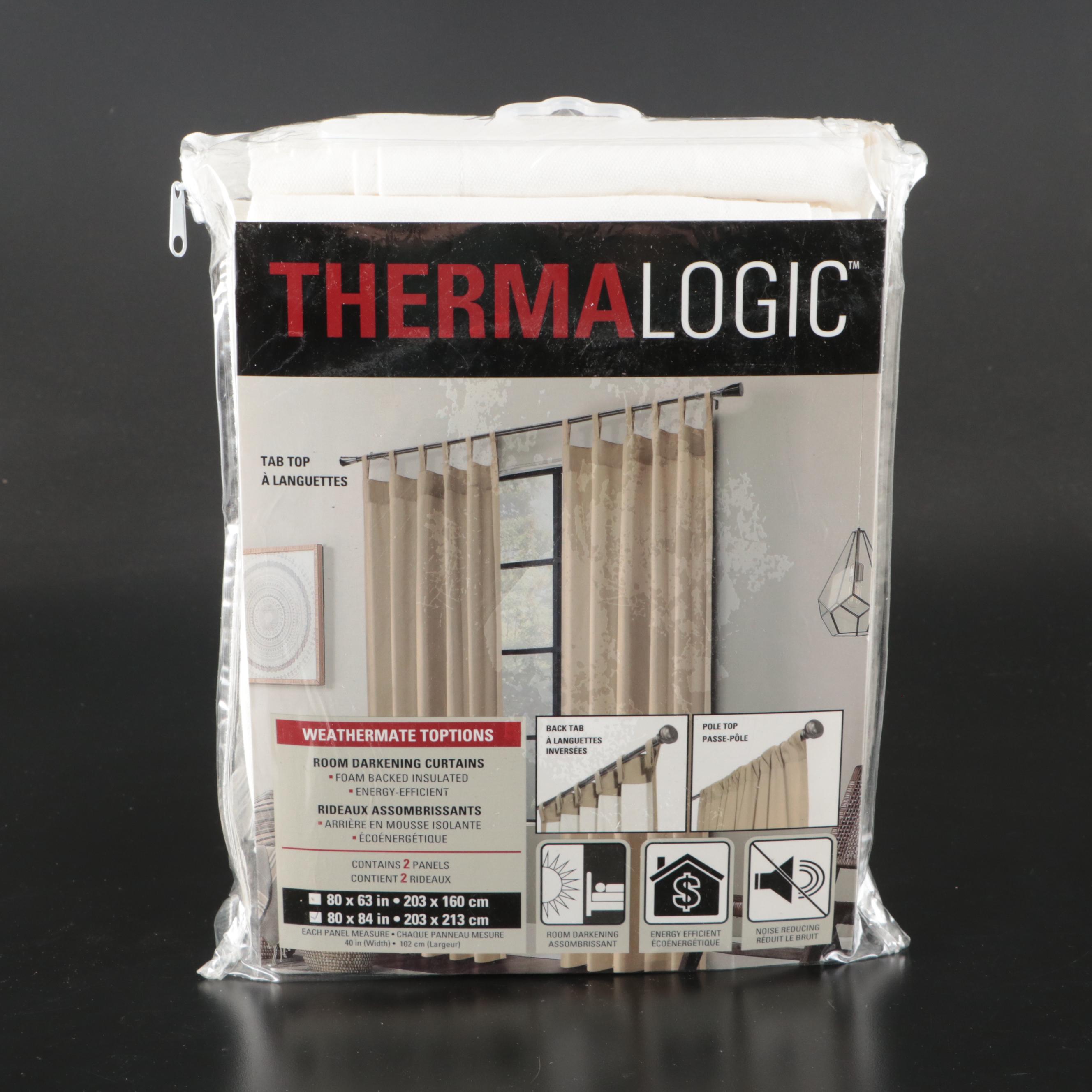 ThermaLogic Insulated Cotton and Acrylic Curtains