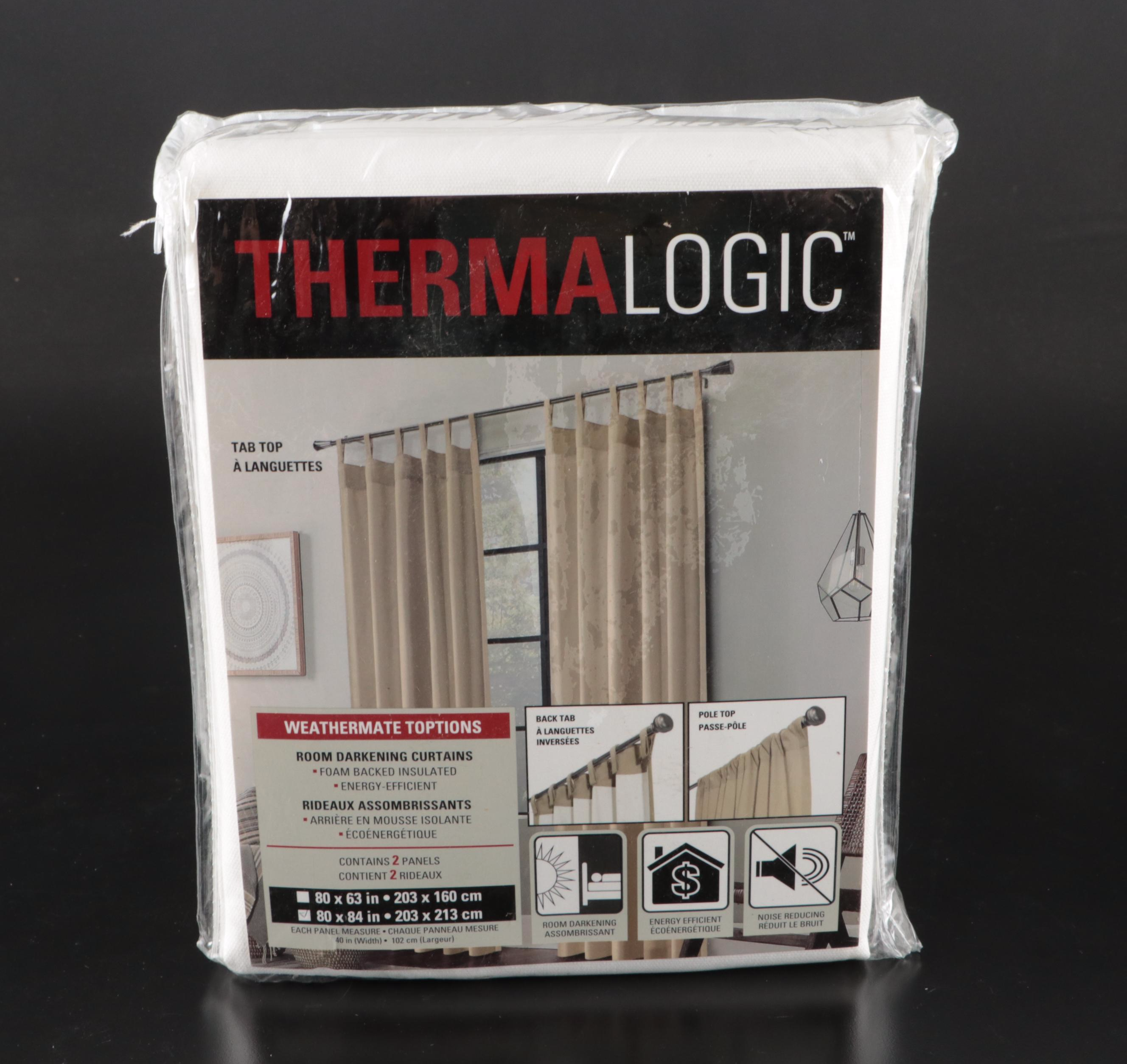 ThermaLogic Insulated Cotton and Acrylic Curtains