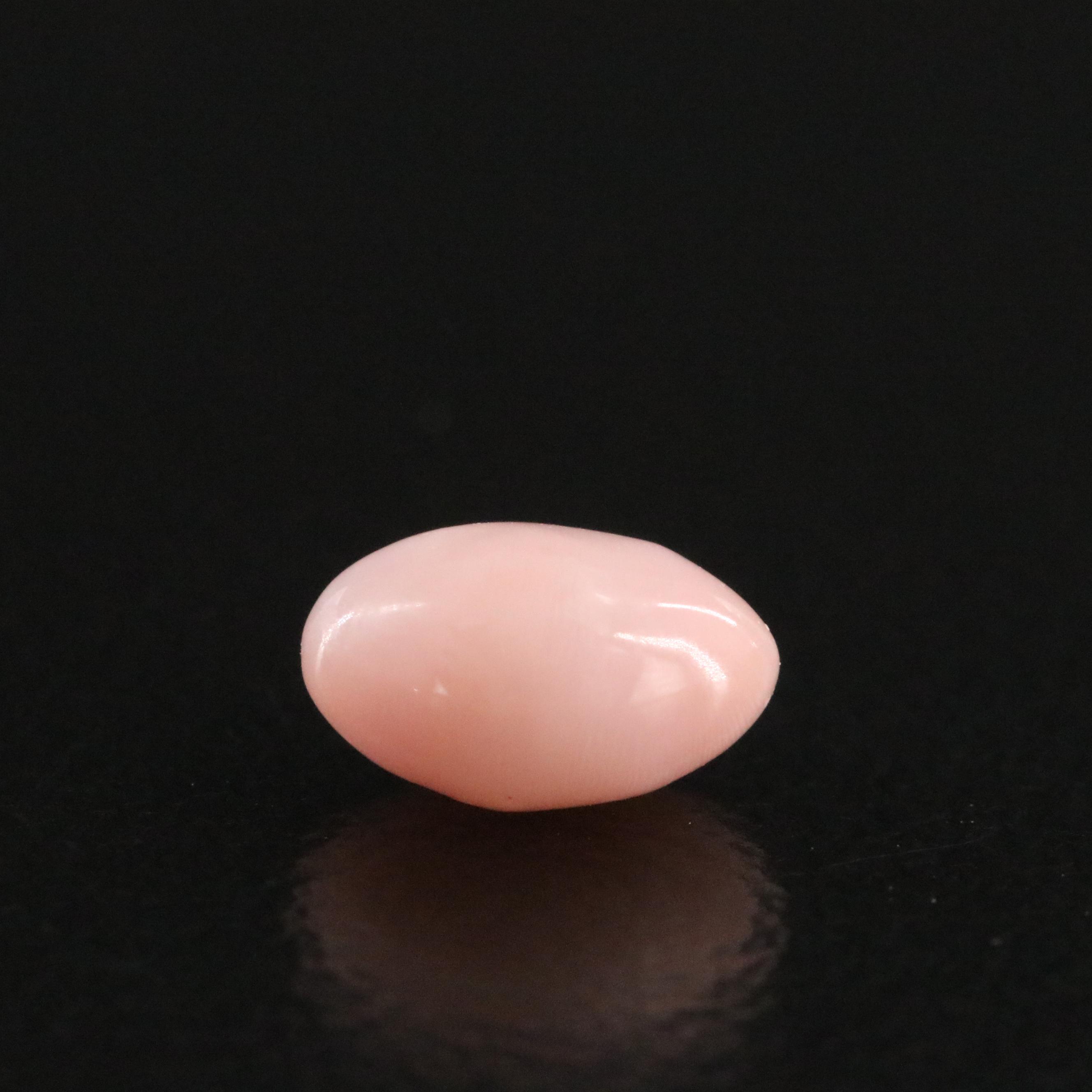 Loose 0.79 CT Natural Conch Pearl with GIA Report