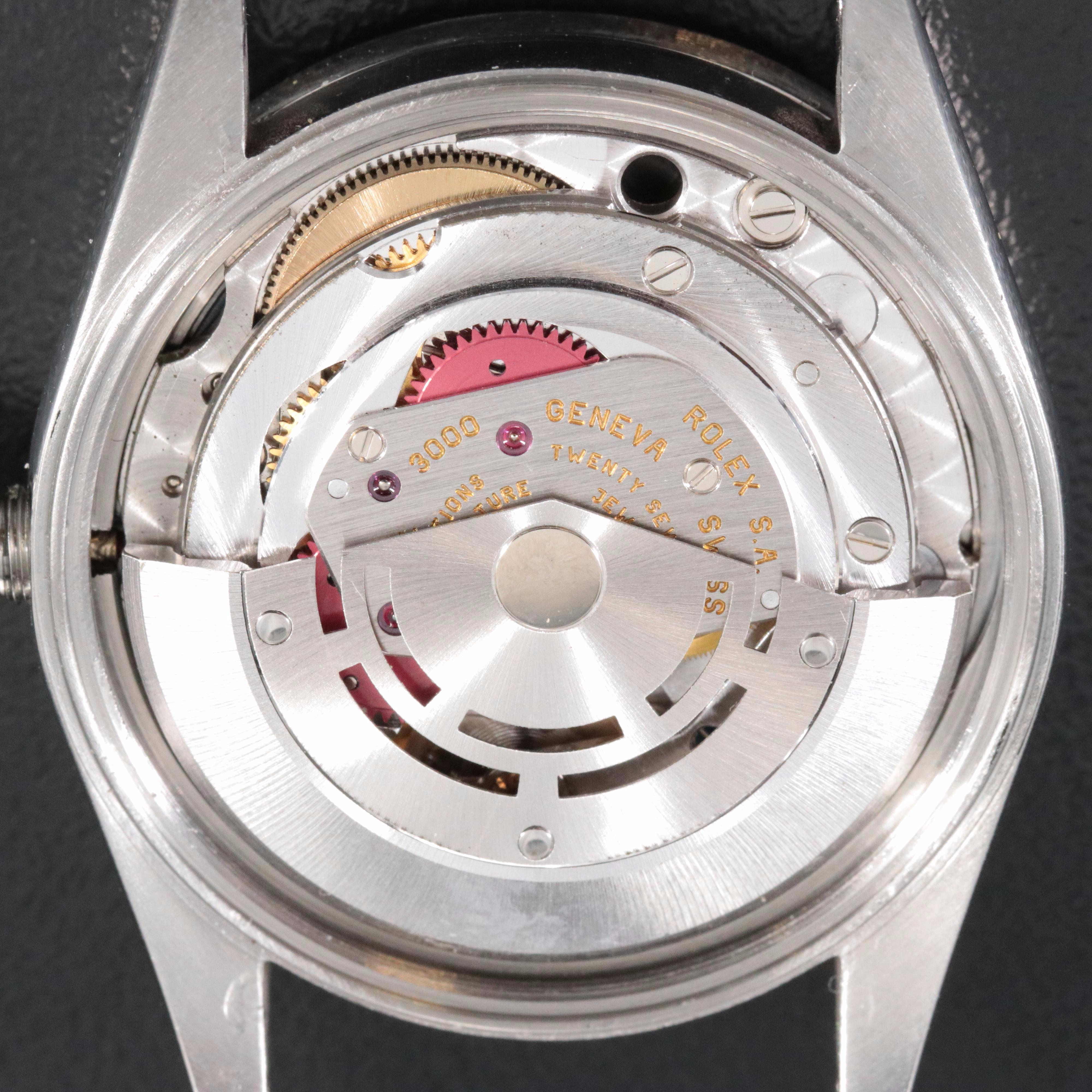 Rolex Air-King 14010 Black 34mm Steel Automatic Watch