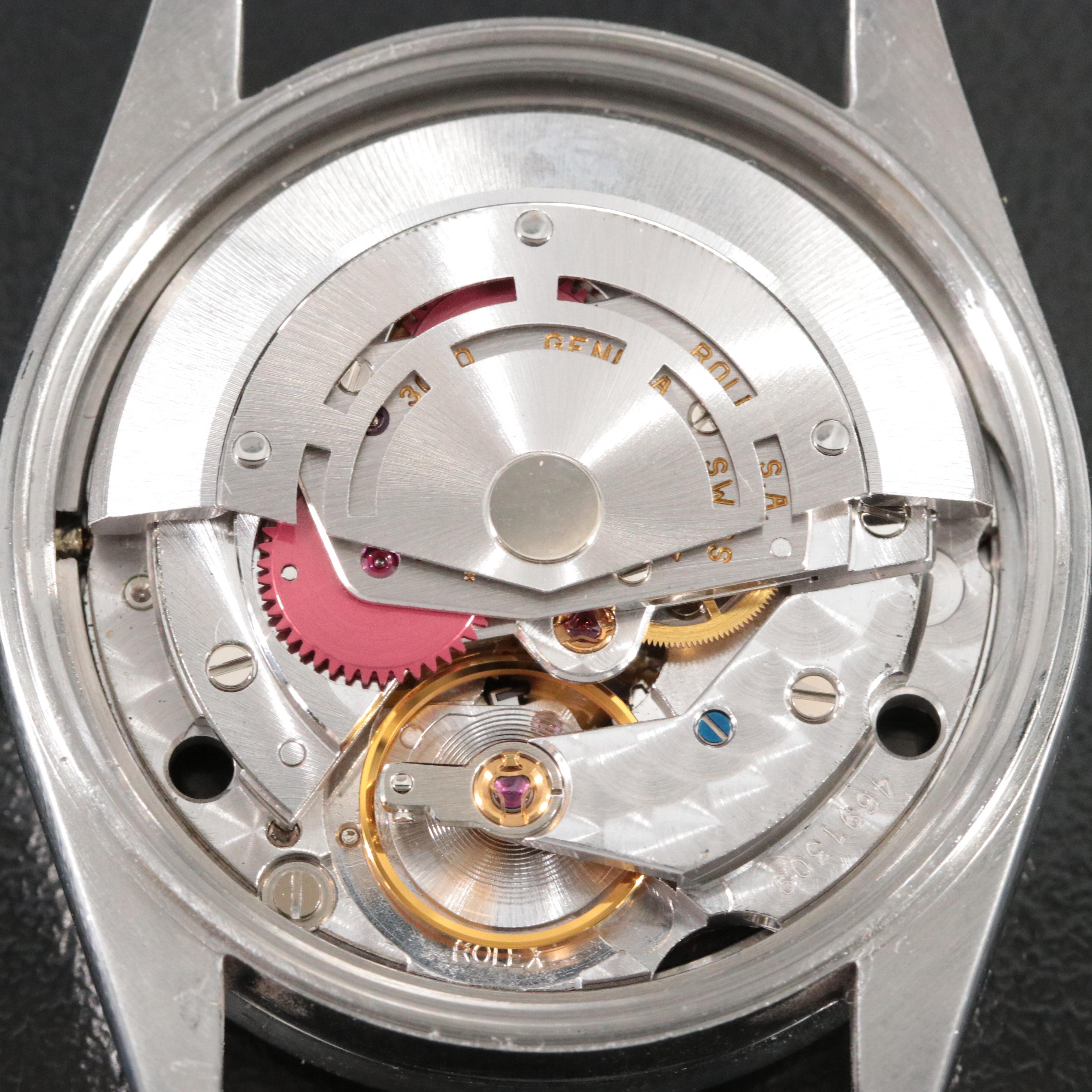 Rolex Air-King 14010 Black 34mm Steel Automatic Watch