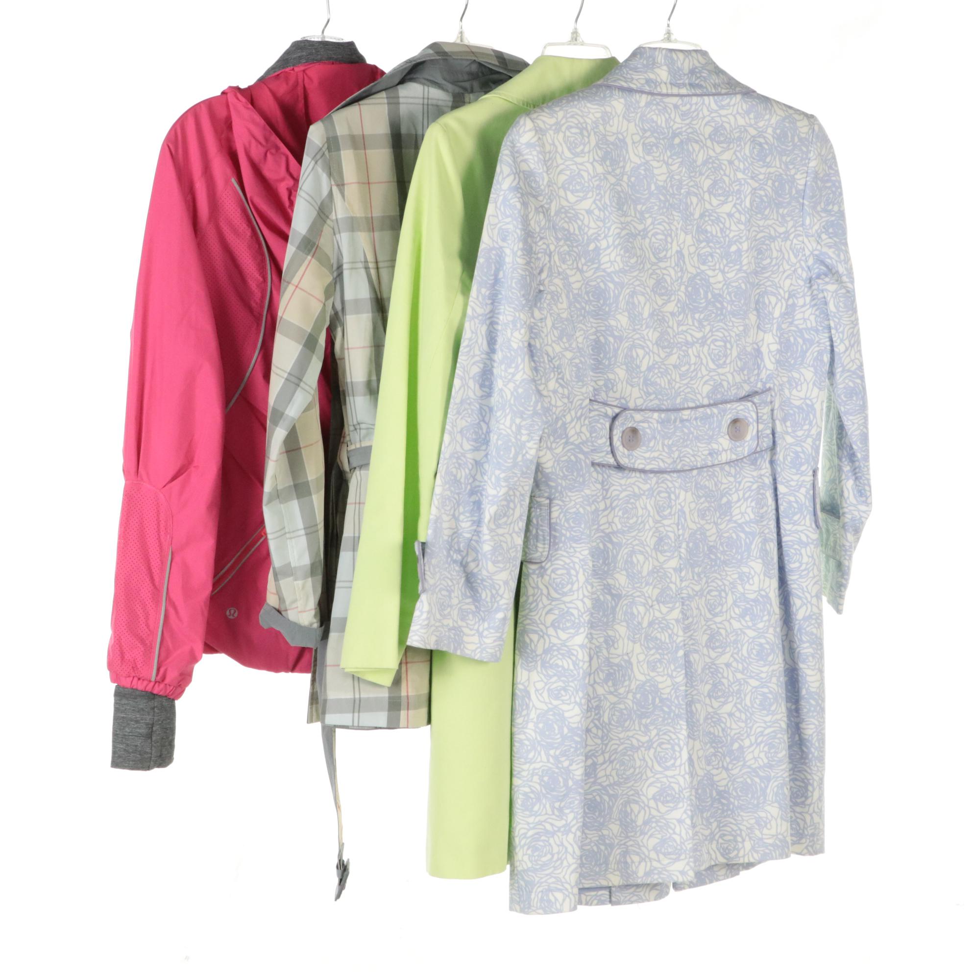 Lululemon Front Zip, Barbour Babbity Reversible, Will Smith & Gallery Raincoats