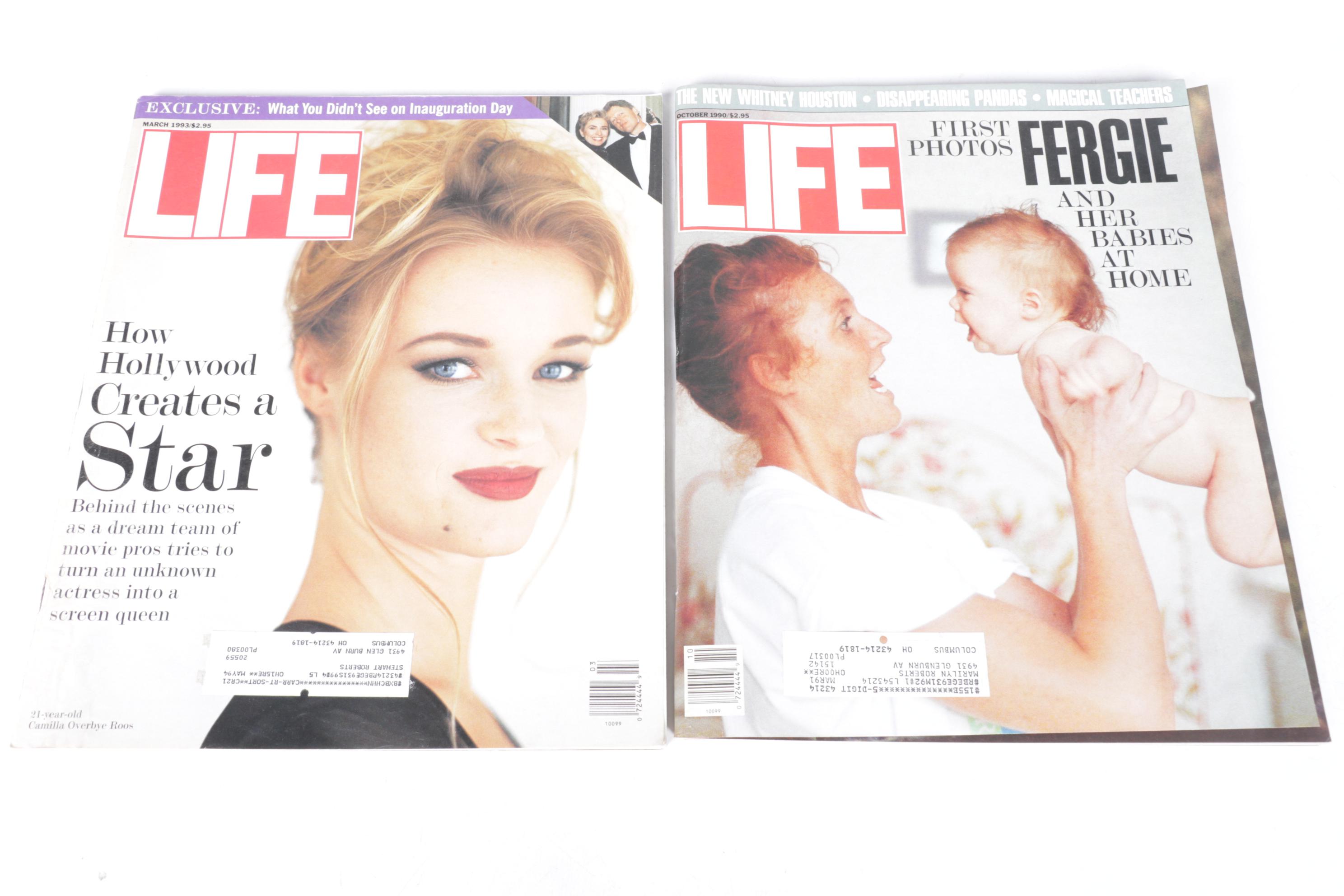 "LIFE" Magazine Women's Issues Featuring "If Women Ran America" & Fergie, 1990s