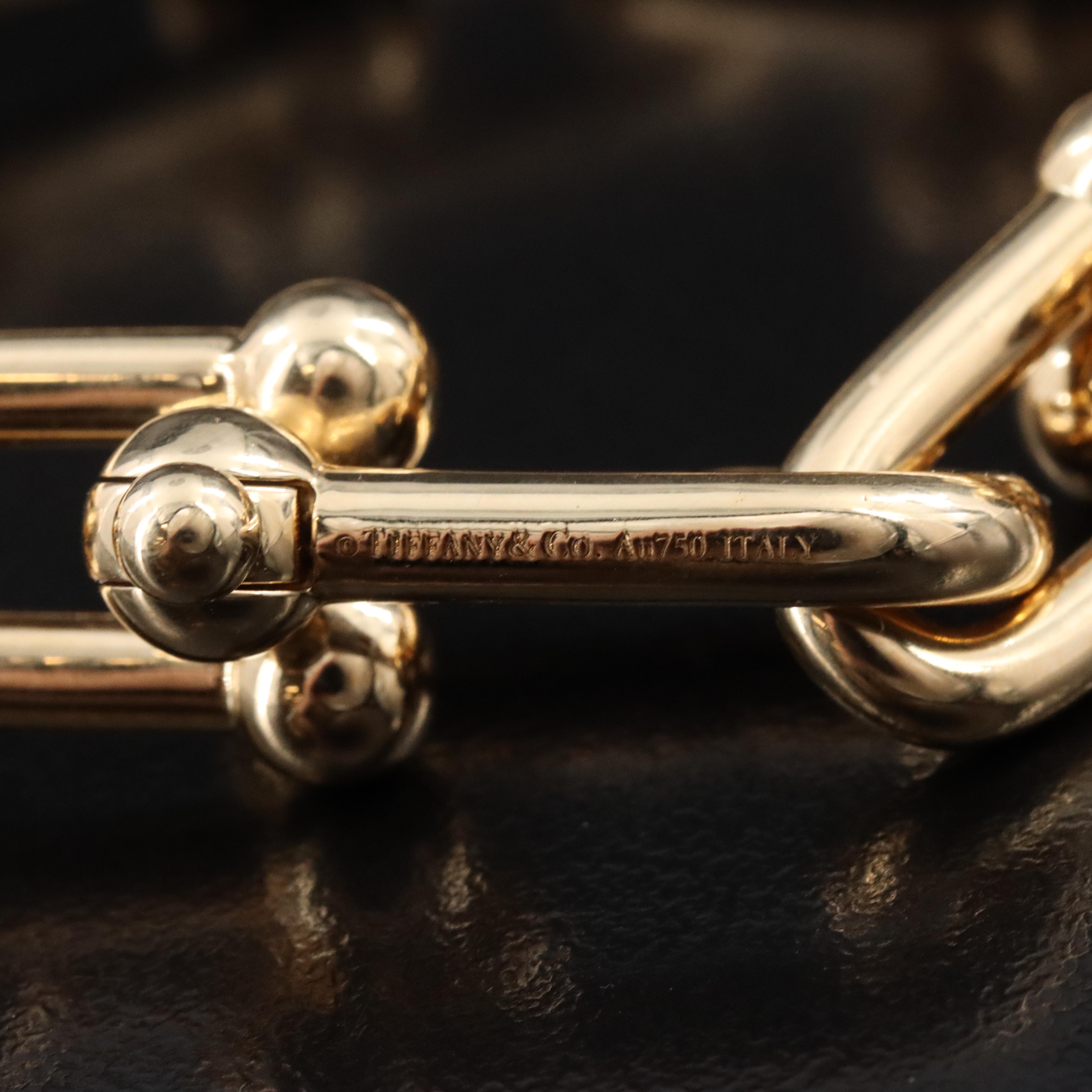 Tiffany & Co. HardWear 18K 1.70 CTW Diamond Pavé Link Bracelet