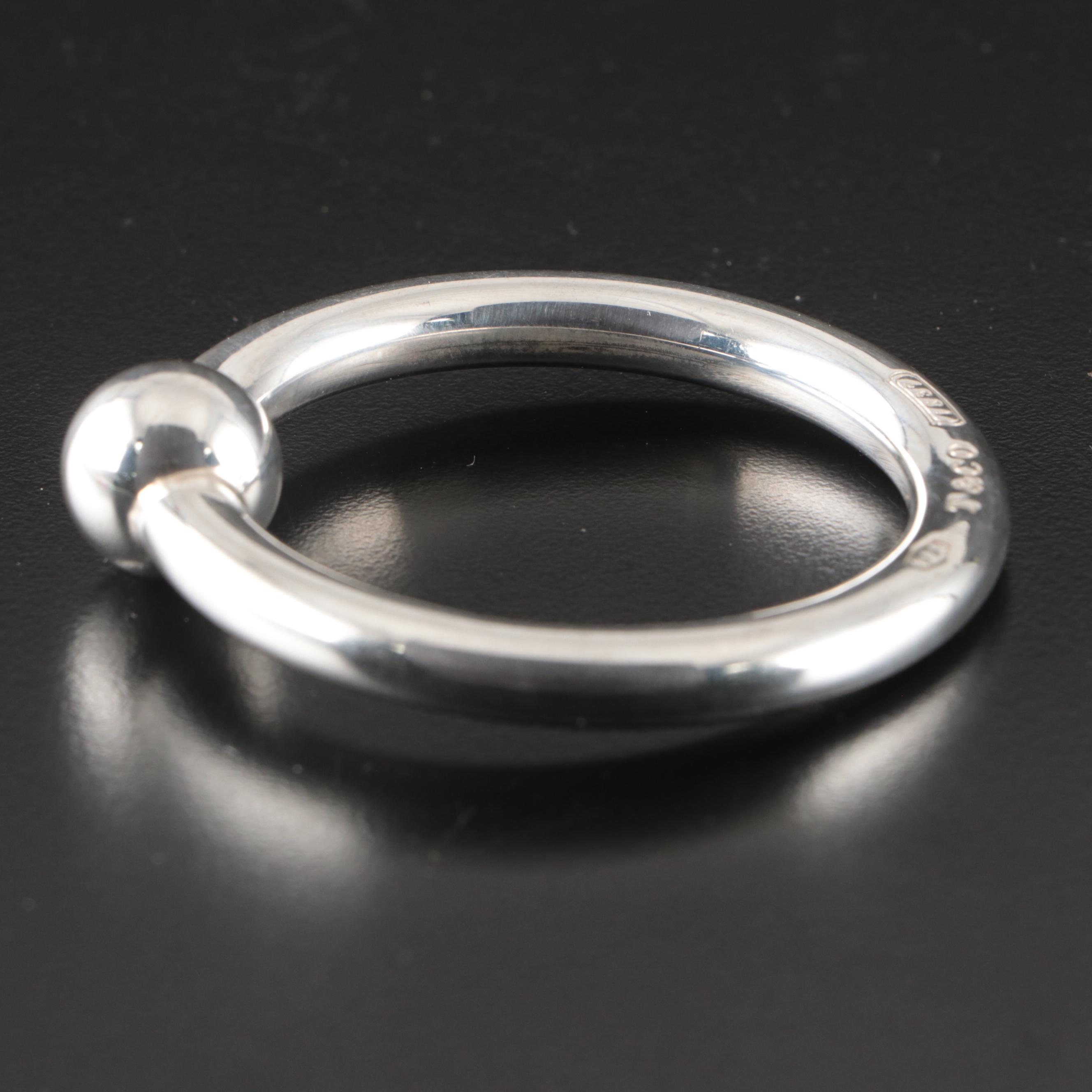 Tiffany & Co. Sterling Silver Baby Rattle