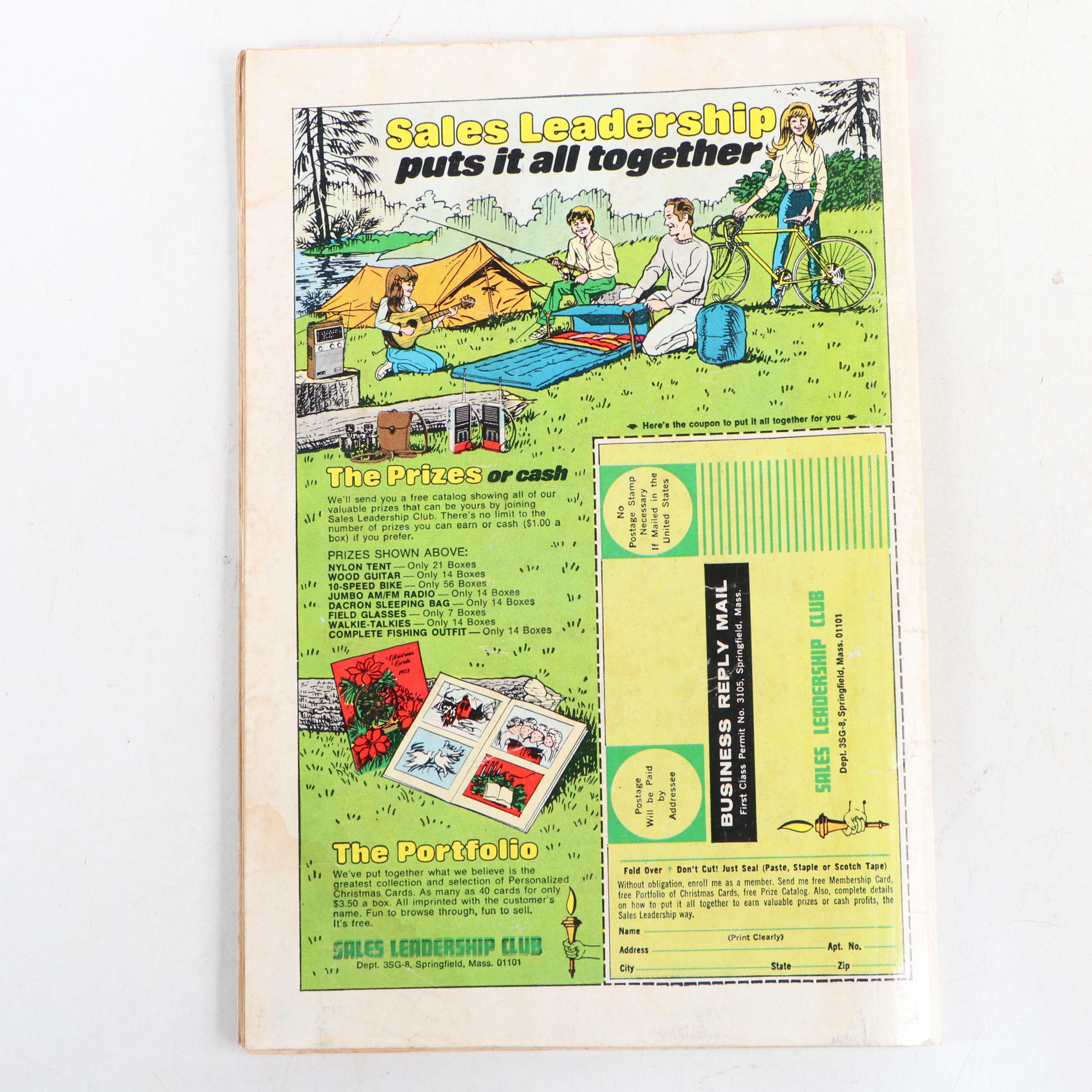 Bronze Age "Walt Disney Donald Duck" Issue #152 Gold Key Comic Book