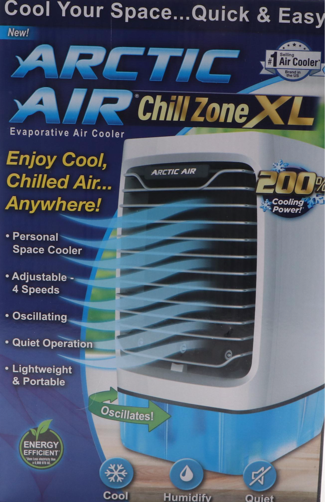 Arctic Air Chill Zone XL Evaporative Air Cooler
