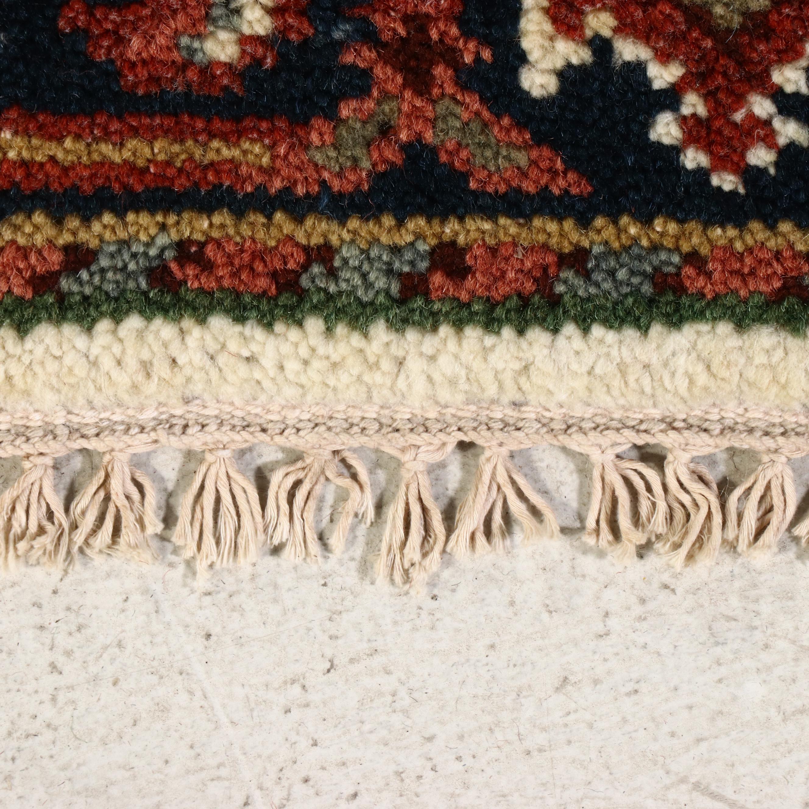2'7 x 12'2 Hand-Knotted Pakistani Kazak Carpet Runner
