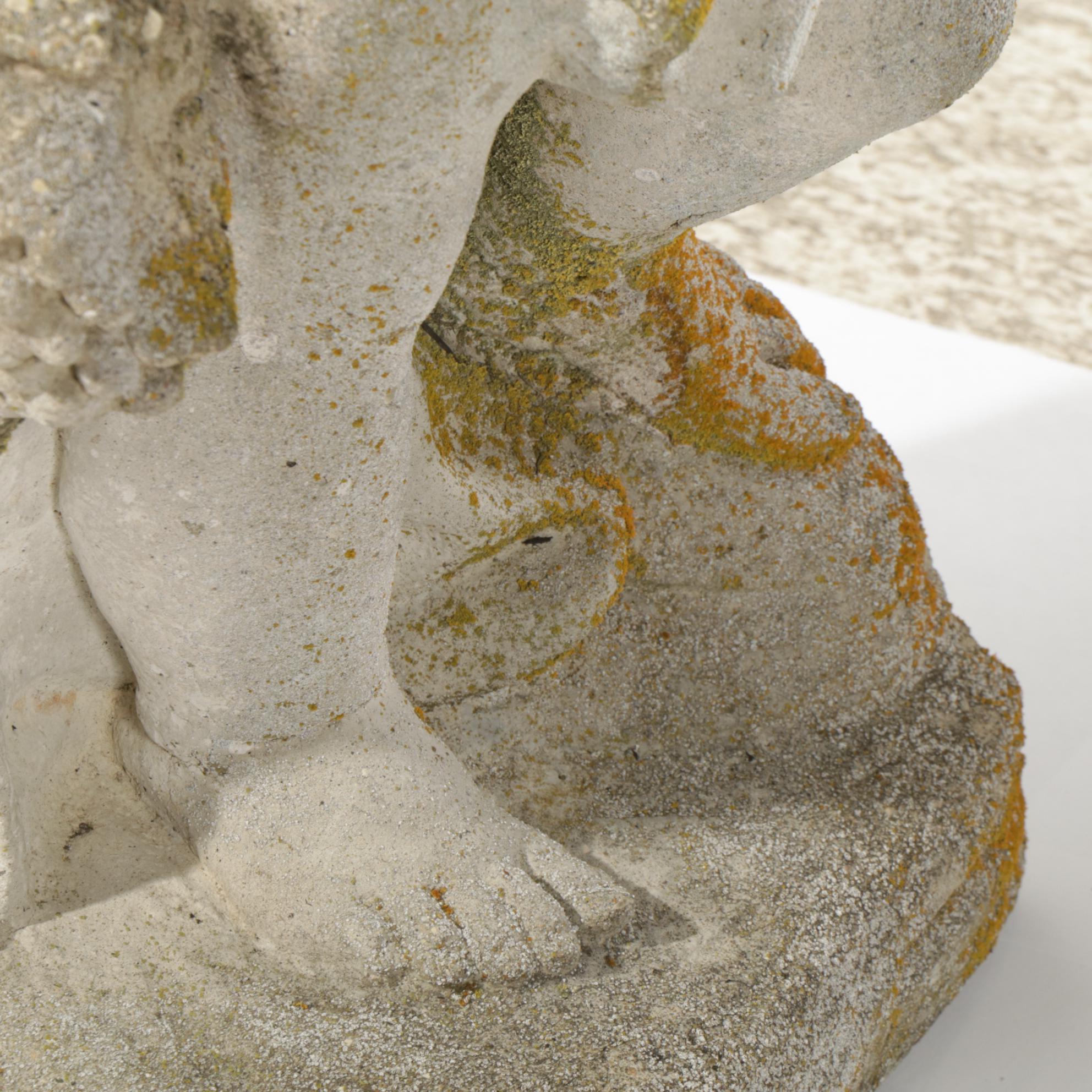 Concrete Bacchus Garden Statue