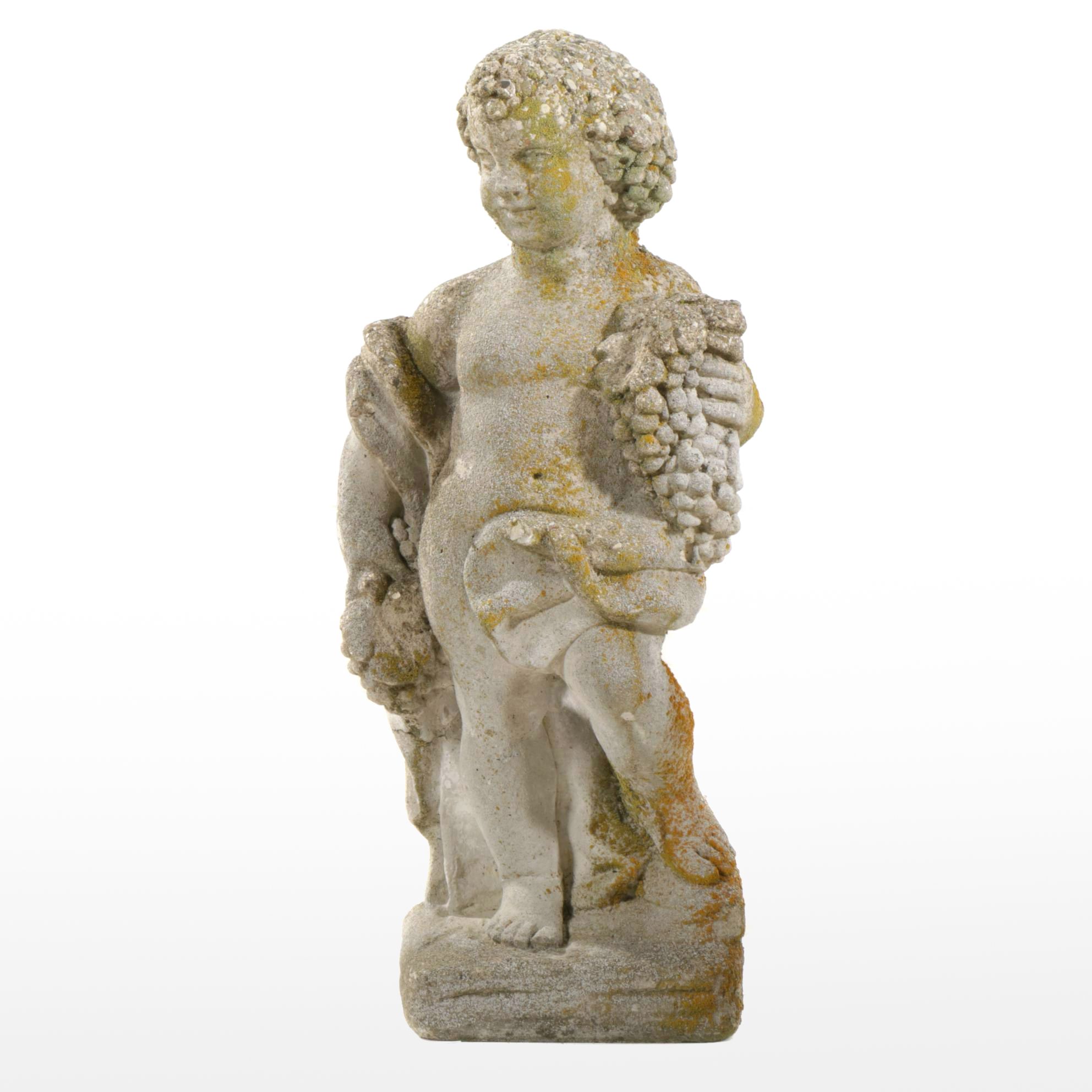Concrete Bacchus Garden Statue