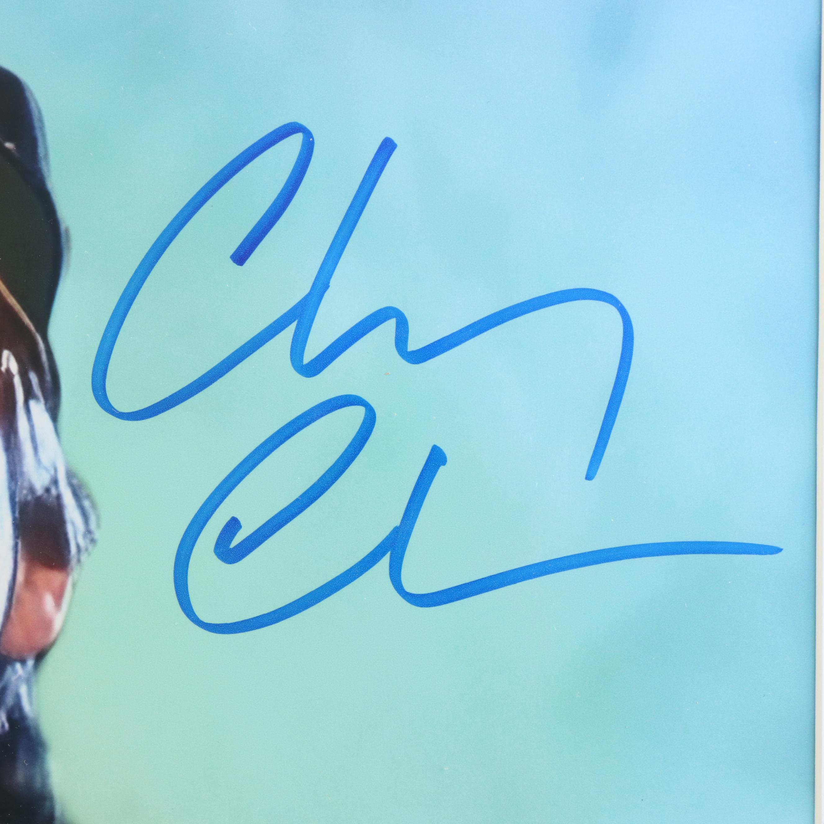 Chevy Chase Signed “Christmas Vacation” Movie Print in Matted Frame, Beckett