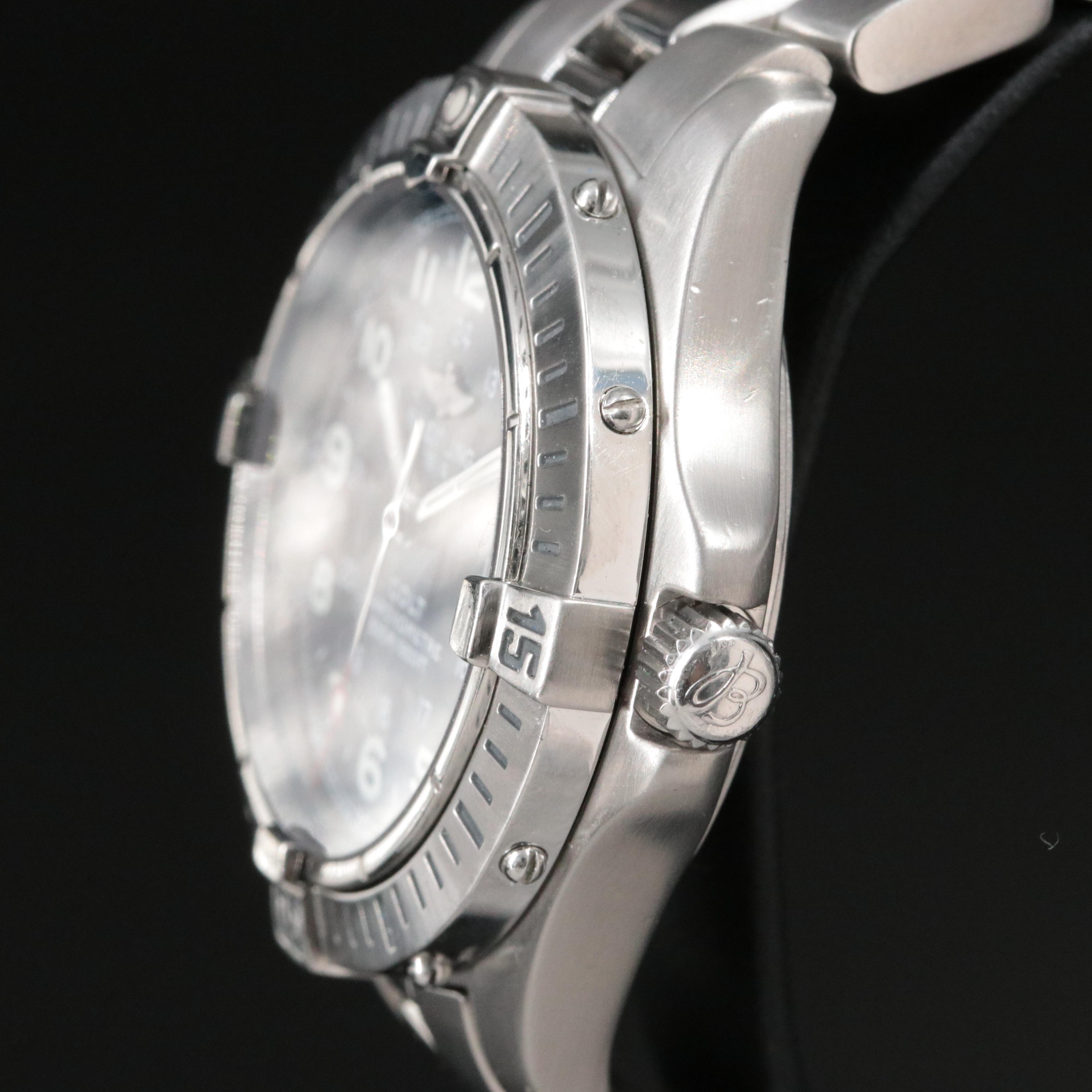 2003 Breitling Colt Quartz Chronometre Date Watch