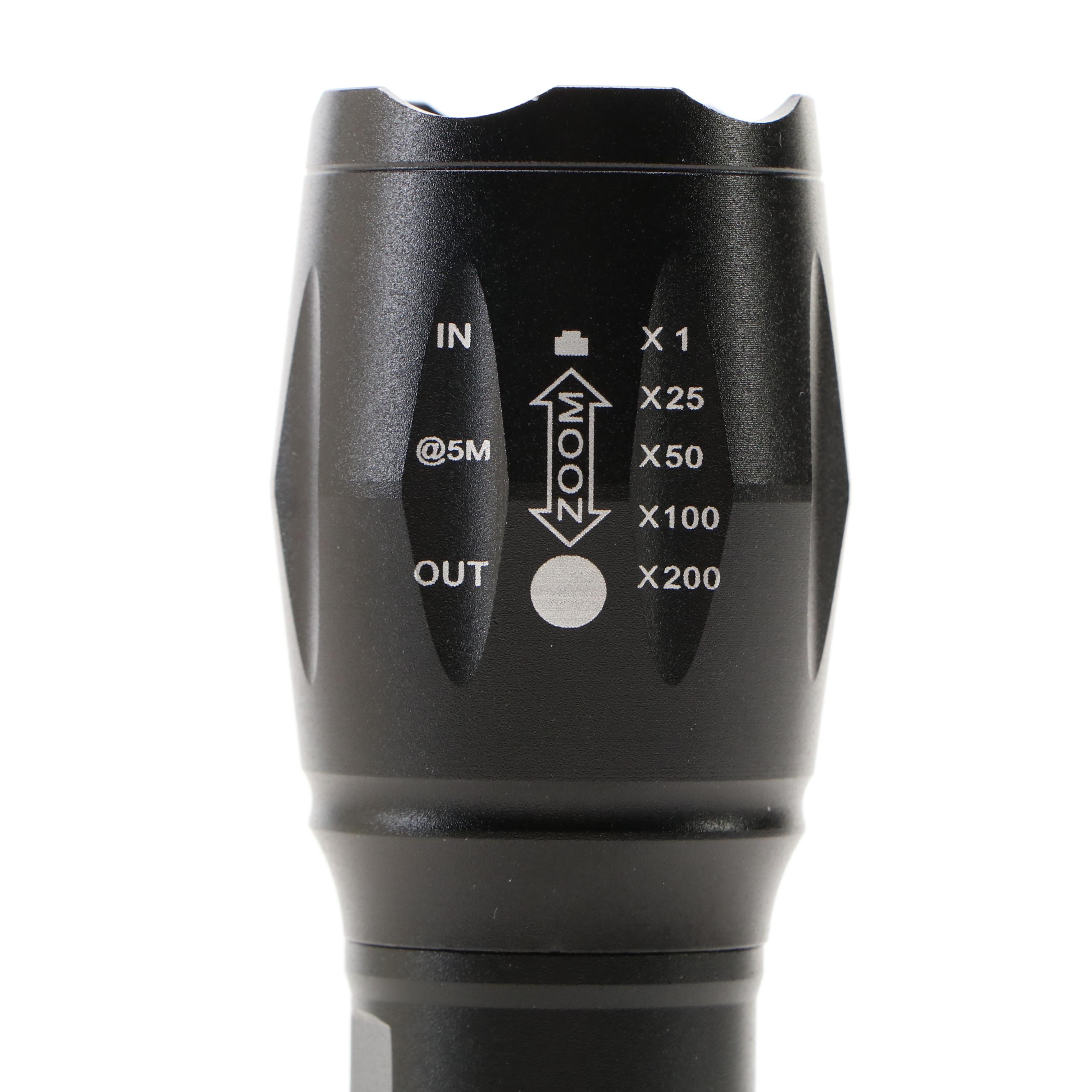 Hammacher Schlemmer Adjustable Flashlight