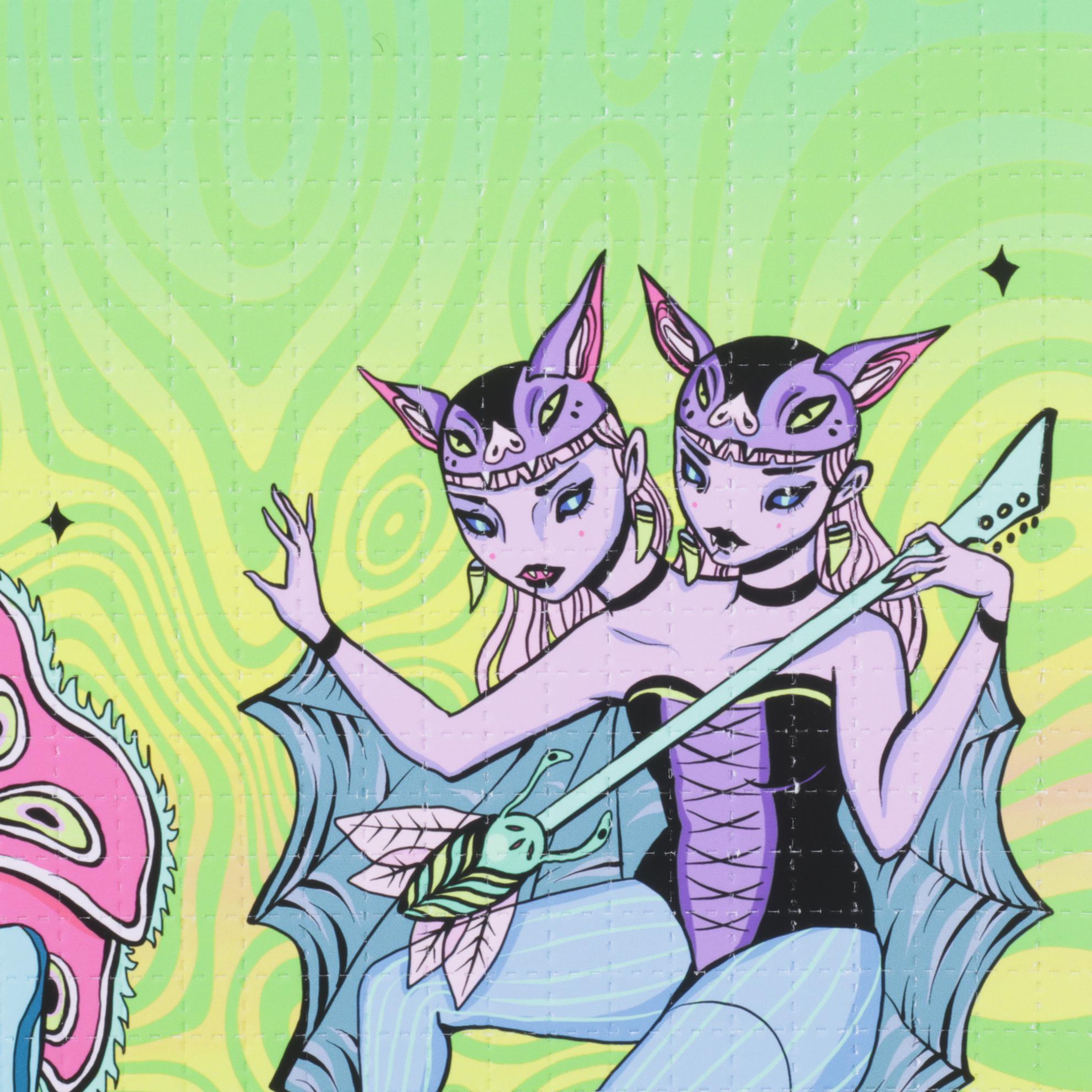 Lauren YS "Mothman x Nai Palm" Archival Print on Perforated Blotter Paper