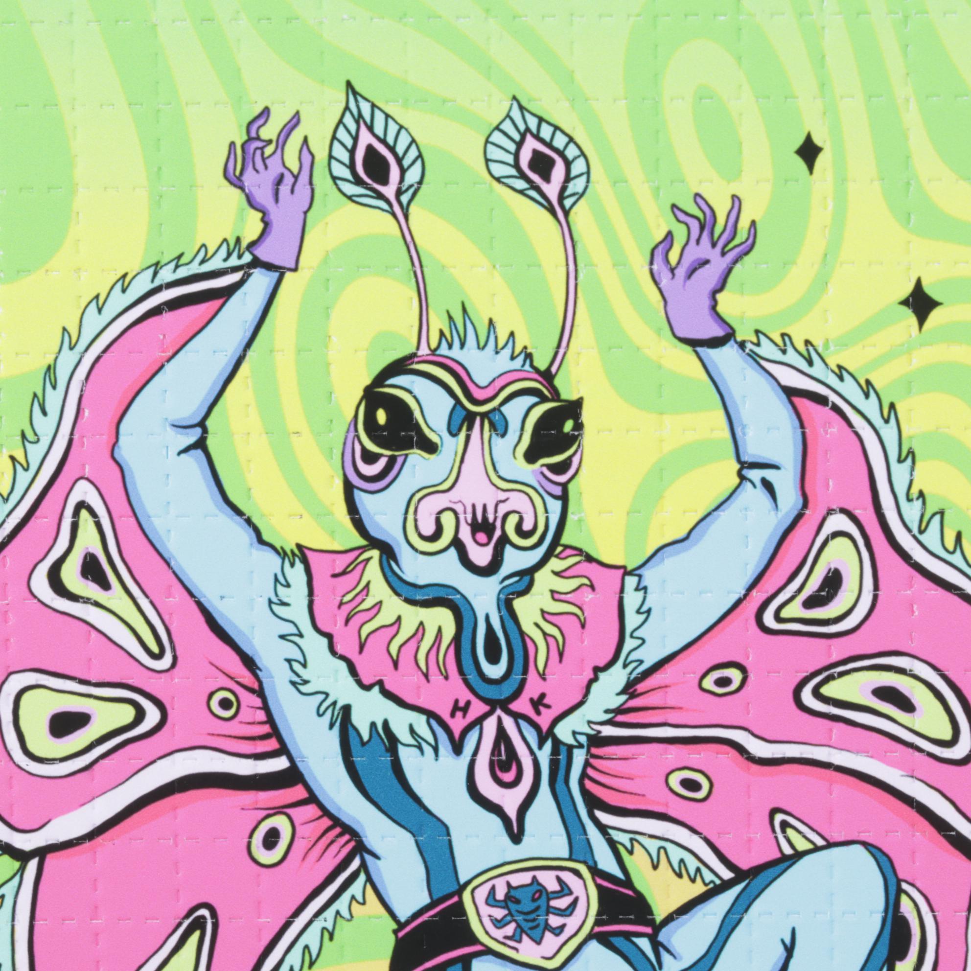 Lauren YS "Mothman x Nai Palm" Archival Print on Perforated Blotter Paper