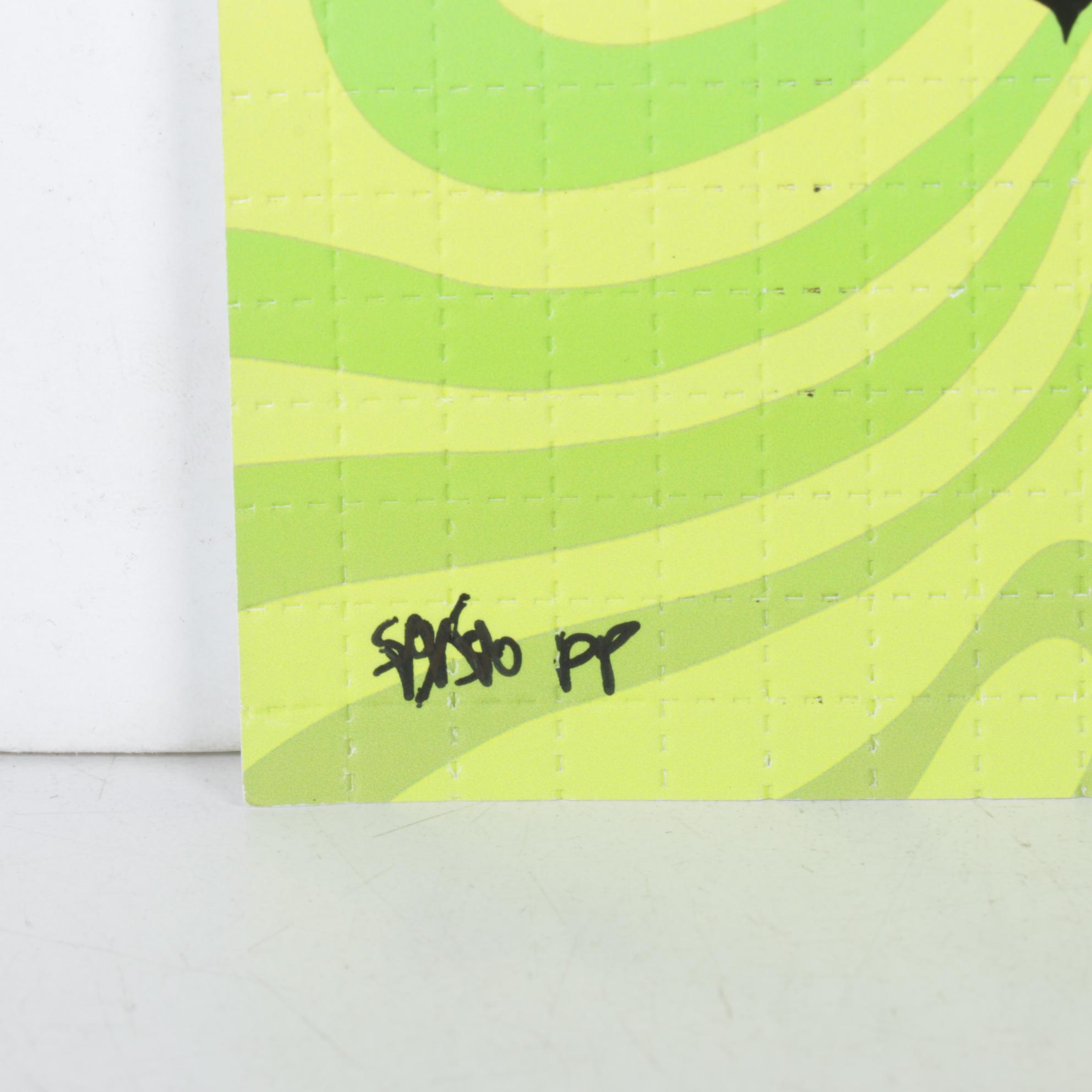 Lauren YS "Mothman x Nai Palm" Archival Print on Perforated Blotter Paper