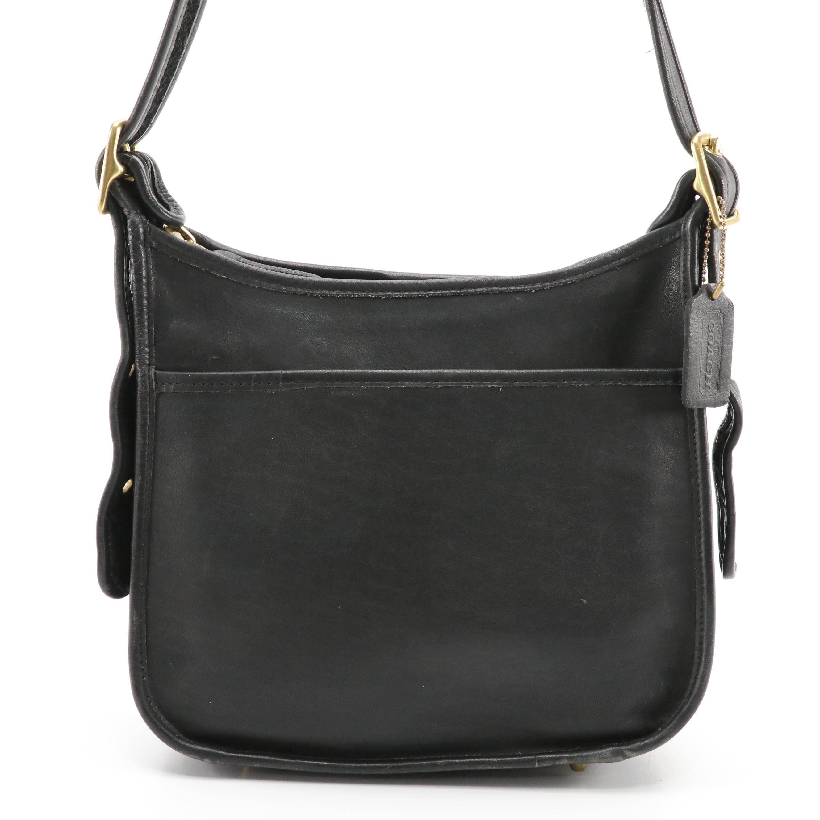 Coach Legacy Zip Shoulder Bag 9966 in Glove-Tanned Cowhide, Made in USA