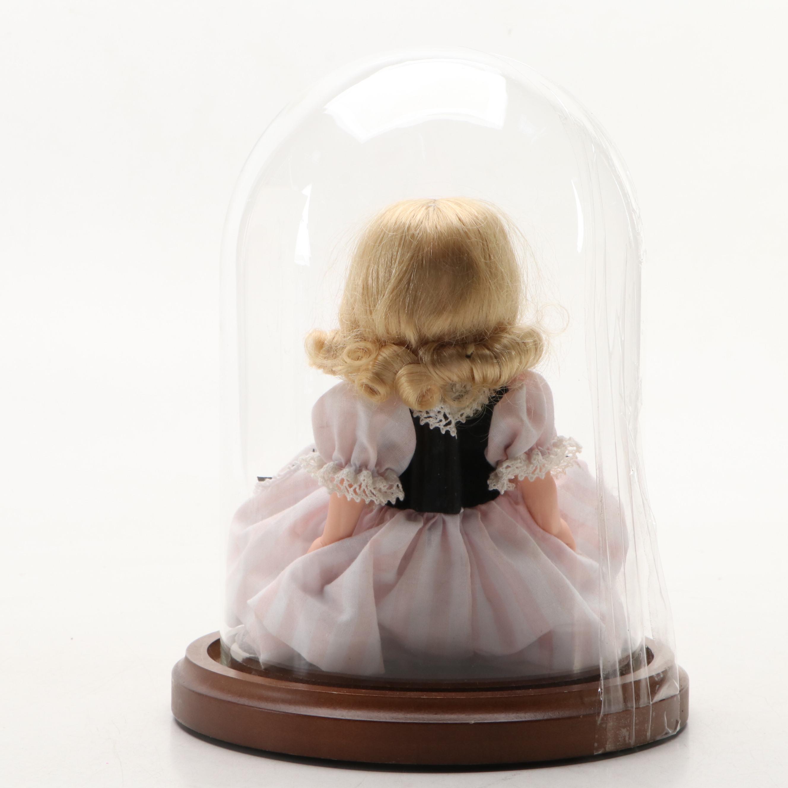 Madame Alexander "Only Hearts" Doll with Pair of "Jeweled Carousel" Resin Horses