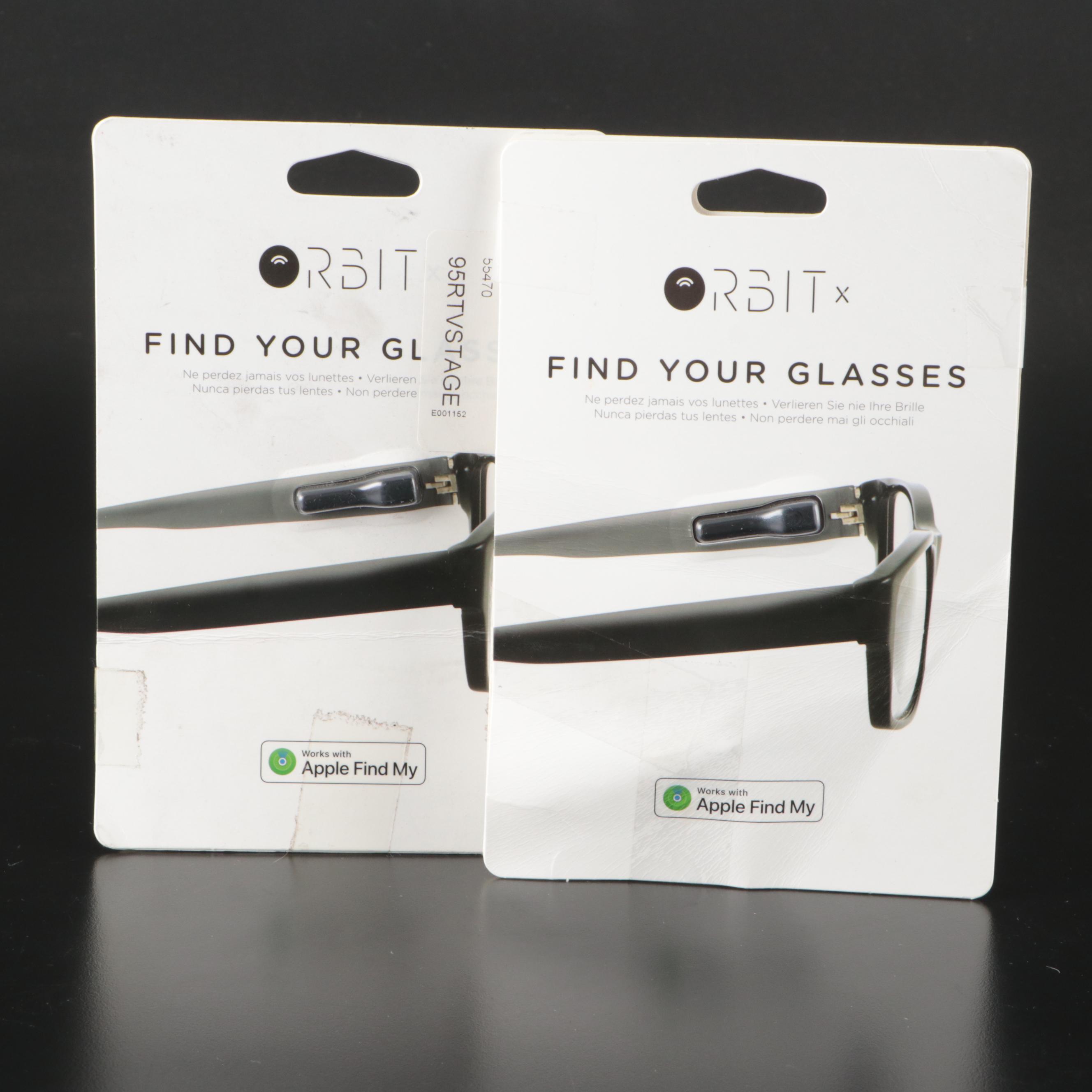 Pair of Orbit Glasses Trackers
