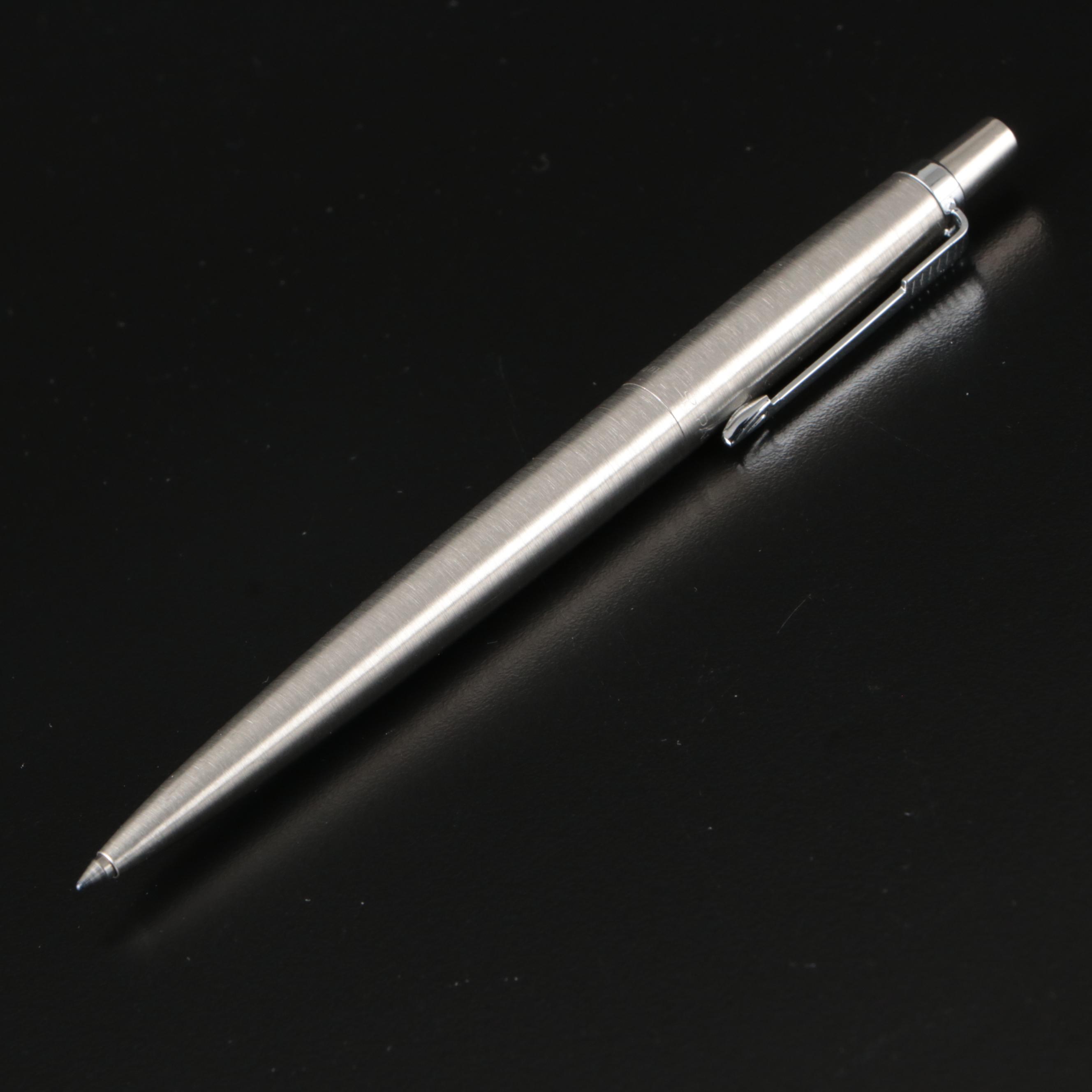 Parker Fountain and Inoxcrom Ballpoint Pens, Lamy Mechanical Pencil & Case