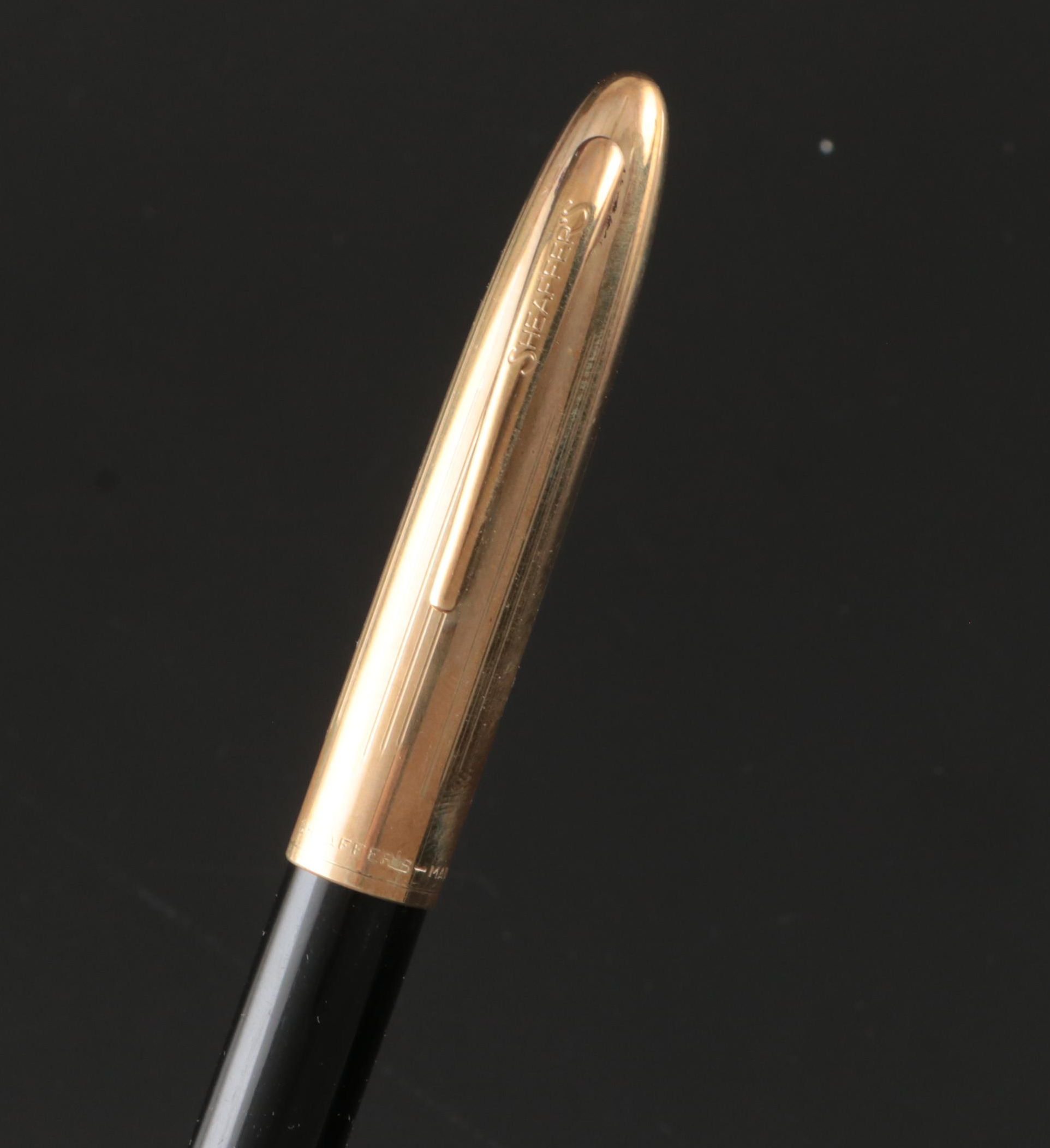 Sheaffer and Parker Ballpoint and Fountain Pens with Pen Case