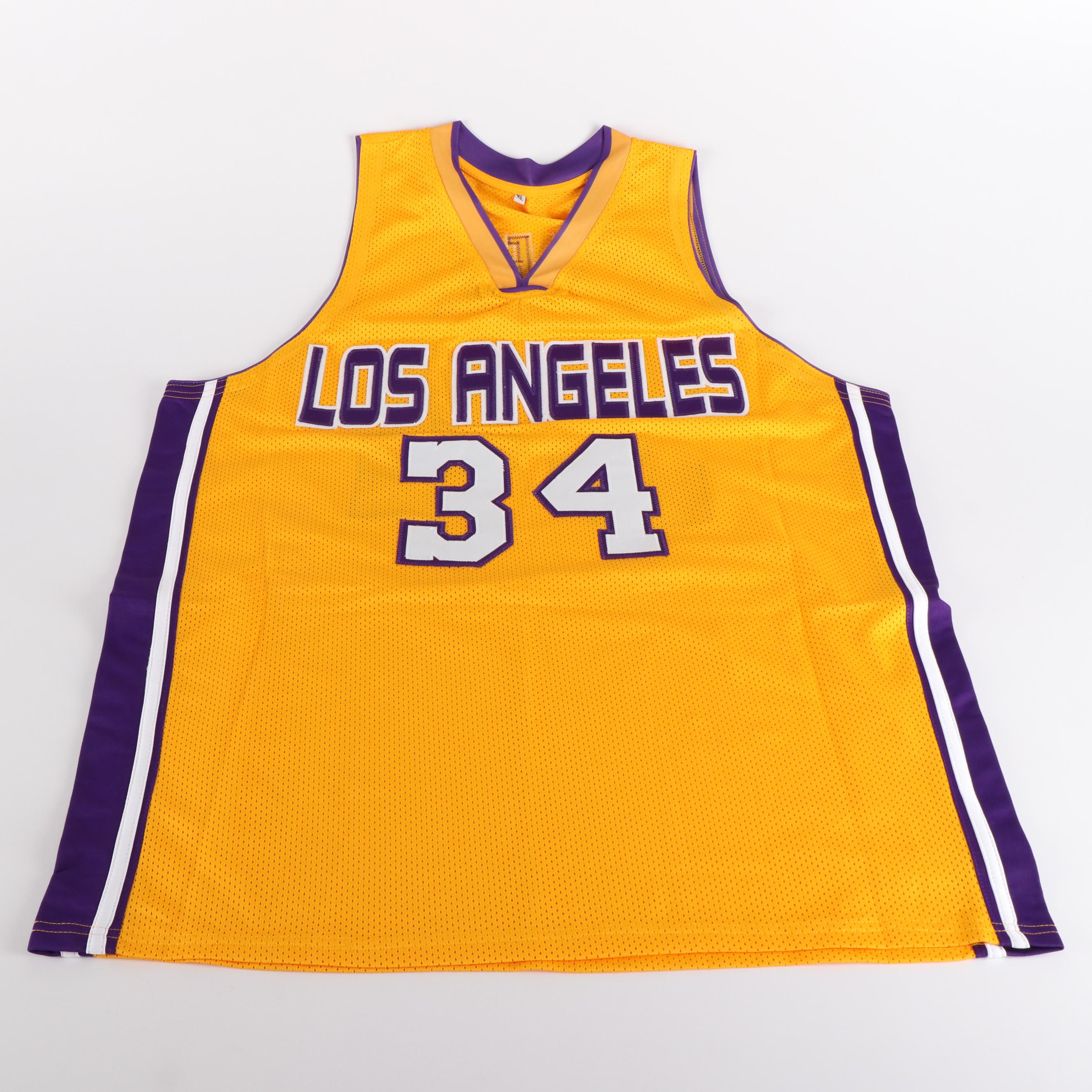 Shaquille O’Neal Signed Los Angeles Lakers Basketball Jersey, Beckett