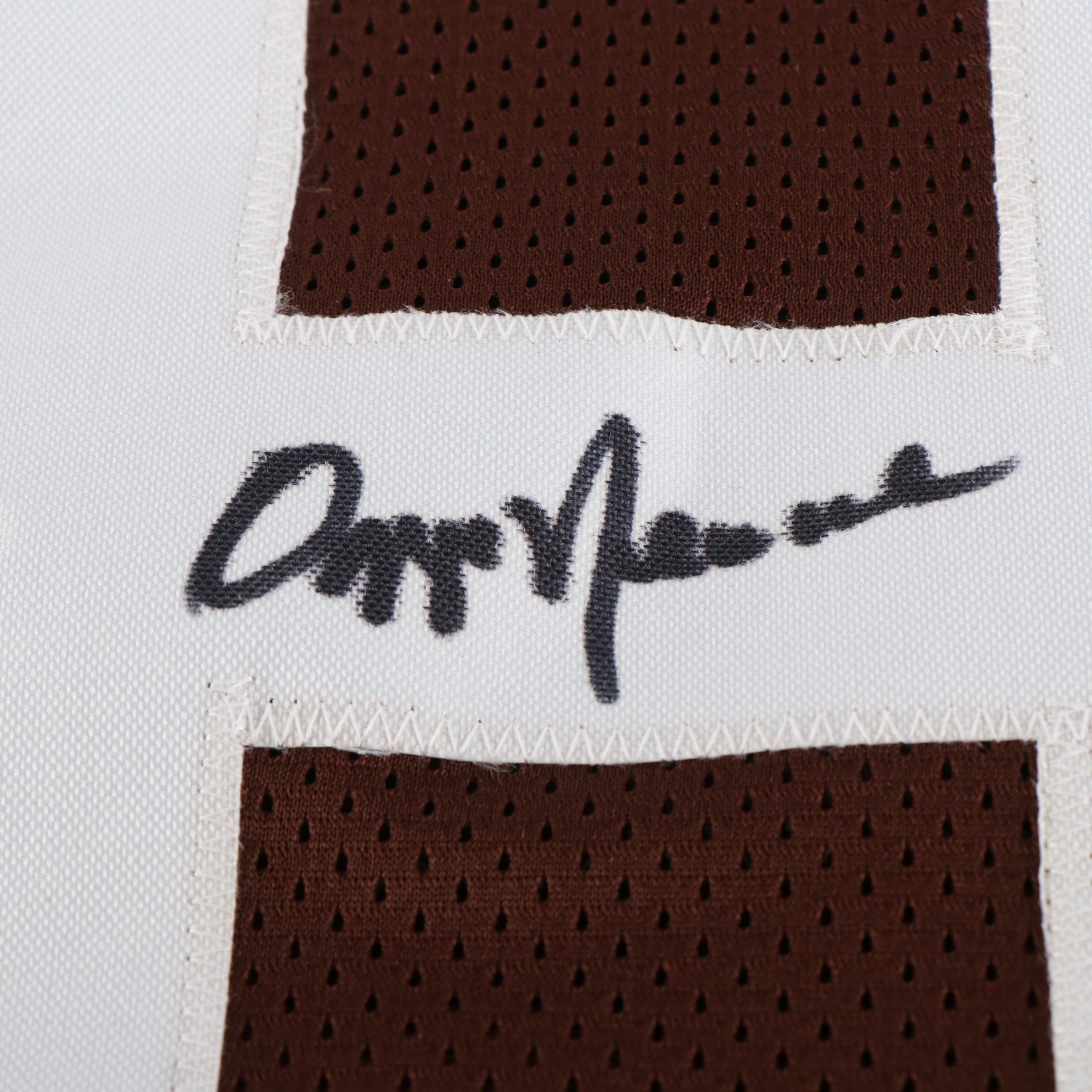 Ozzie Newsome Signed Cleveland Browns Football Jersey, Beckett