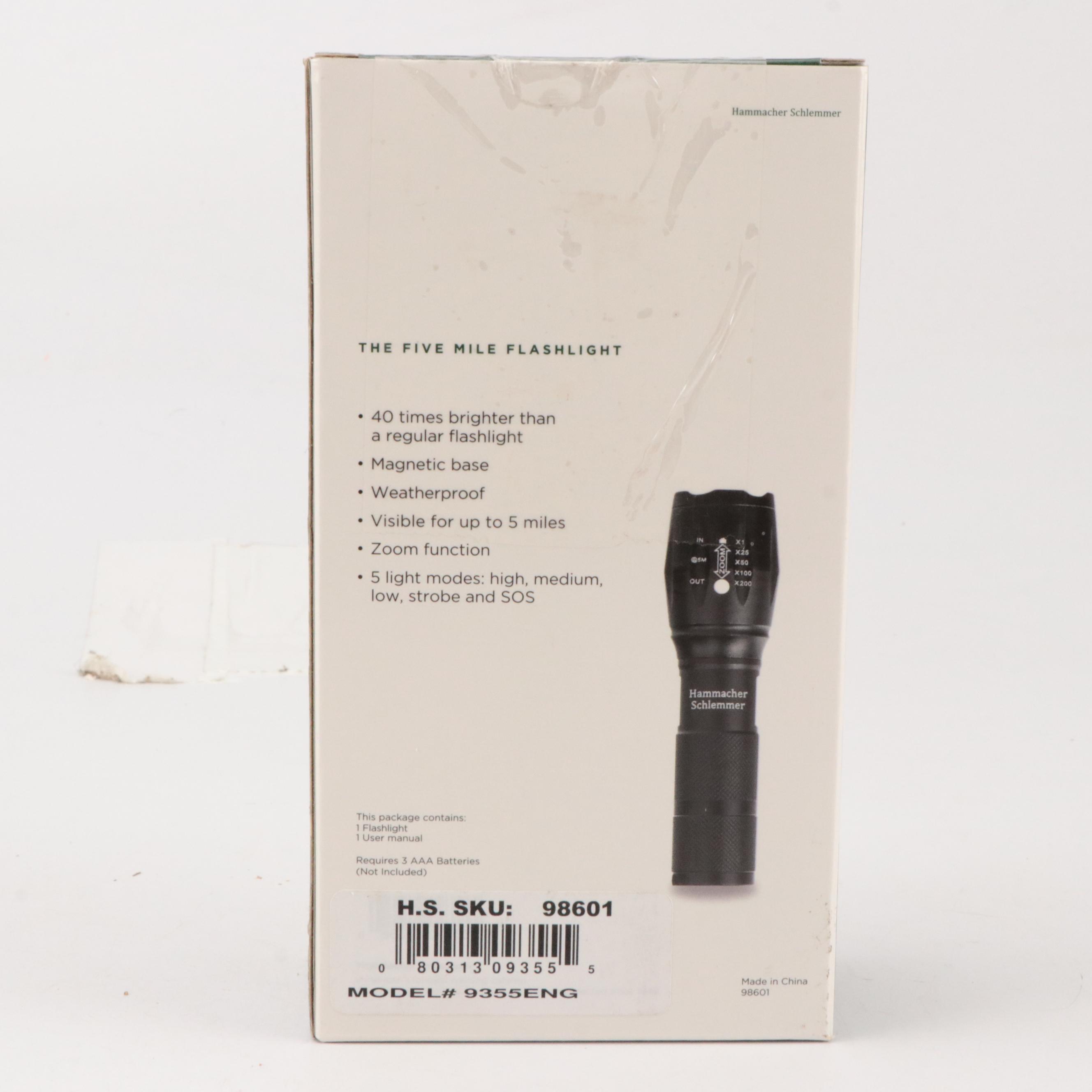 The Five Mile Flashlight