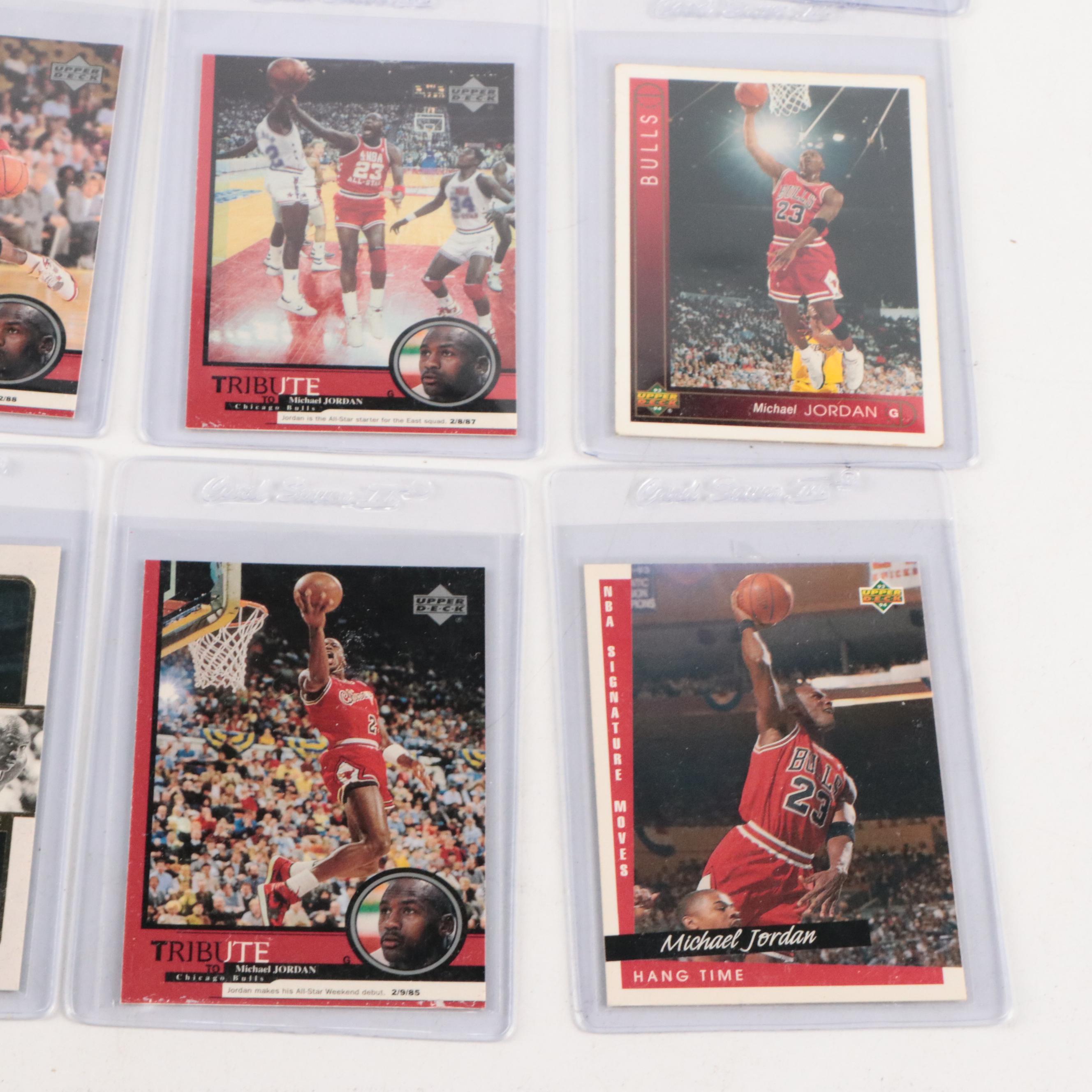 Michael Jordan Basketball Card Collection Featuring PSA Graded and More